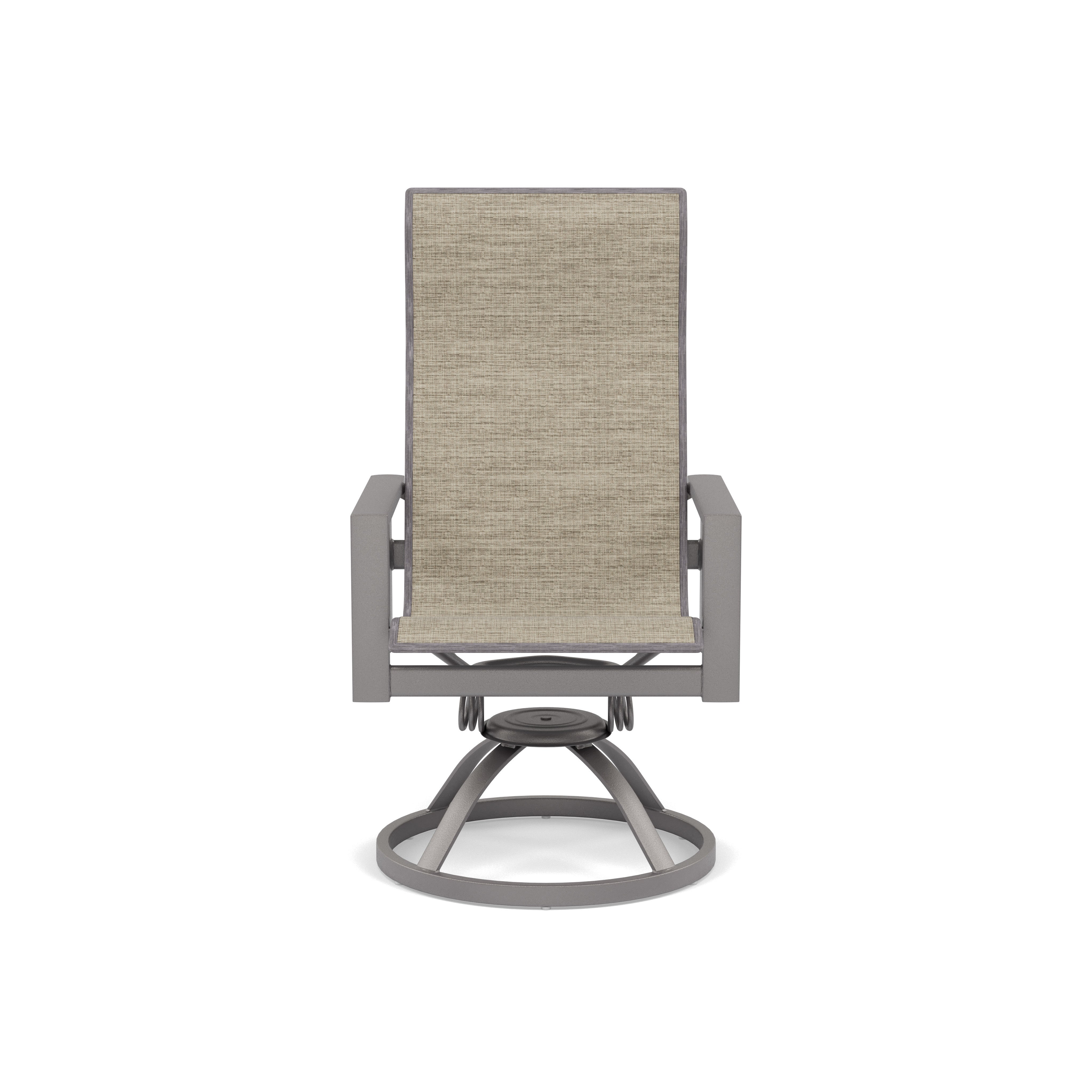 Elements High Back Swivel Rocker Dining Chair