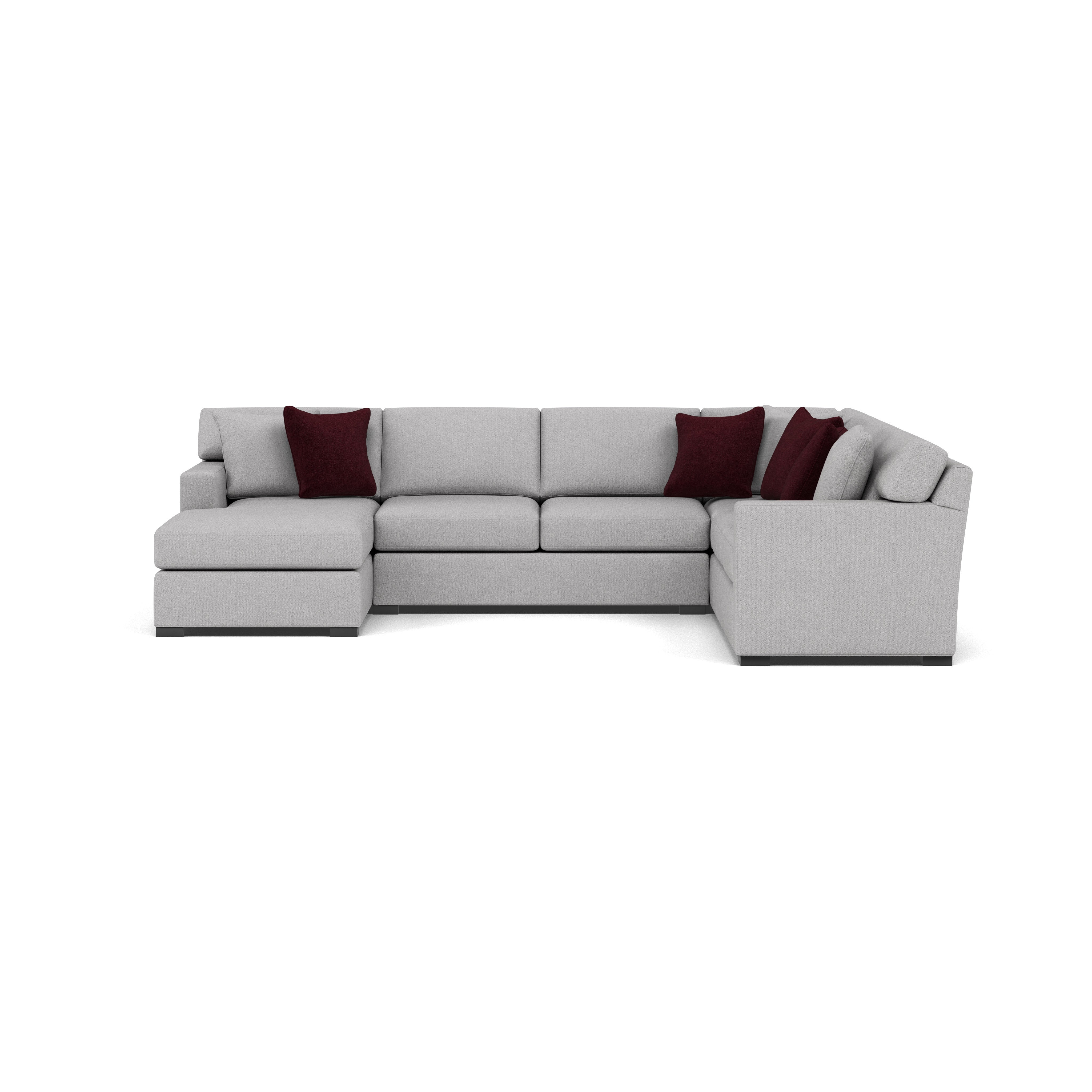 Echo 3-Pc. Sectional With Accent Pillows