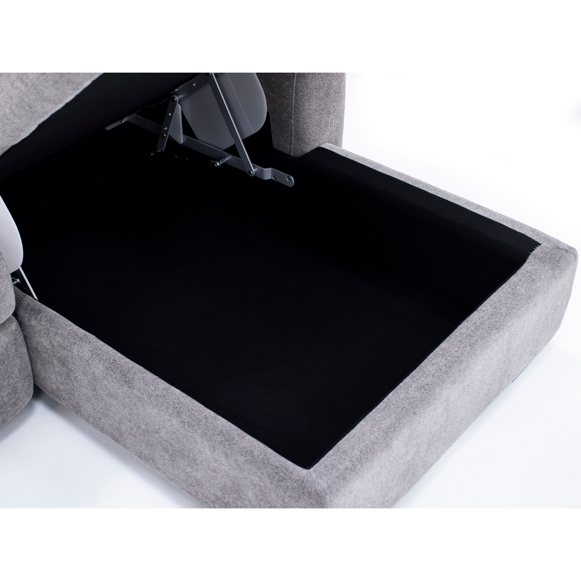 Surround 6-Pc. Fully Loaded Reclining Chaise Sectional With Sleeper And Bluetooth Speakers
