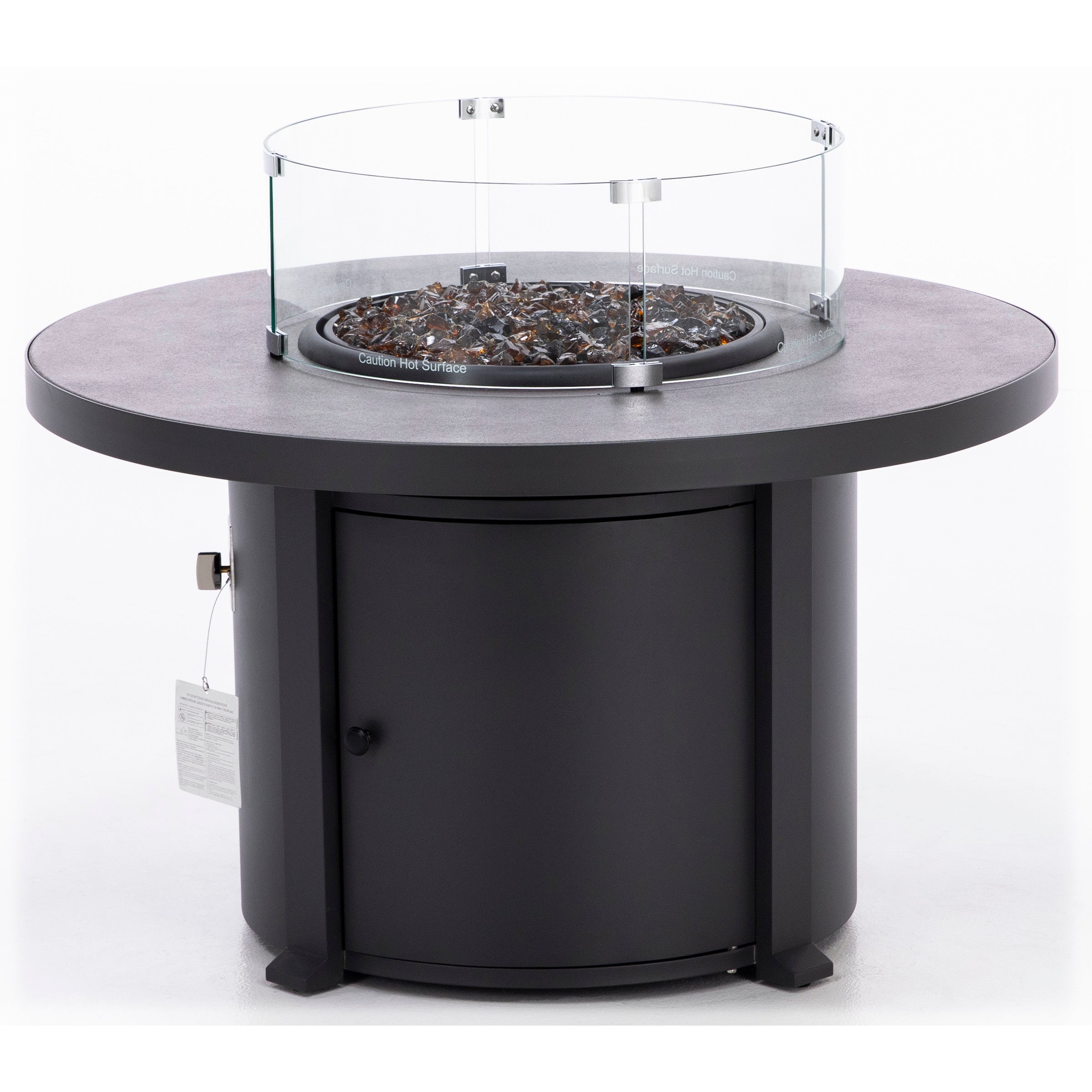Cal Sil Round Fire Table