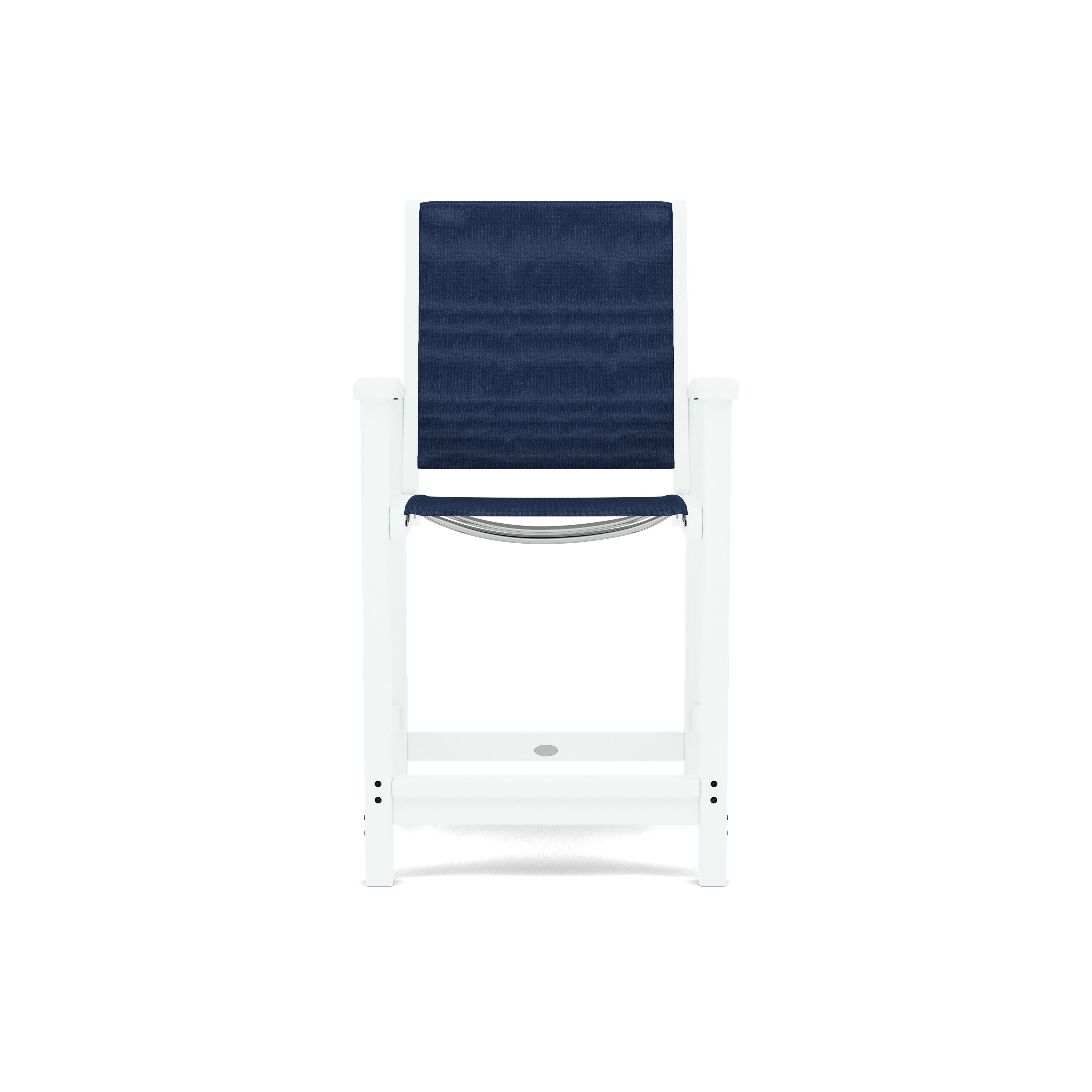 Coastal Sling Counter Height Chair