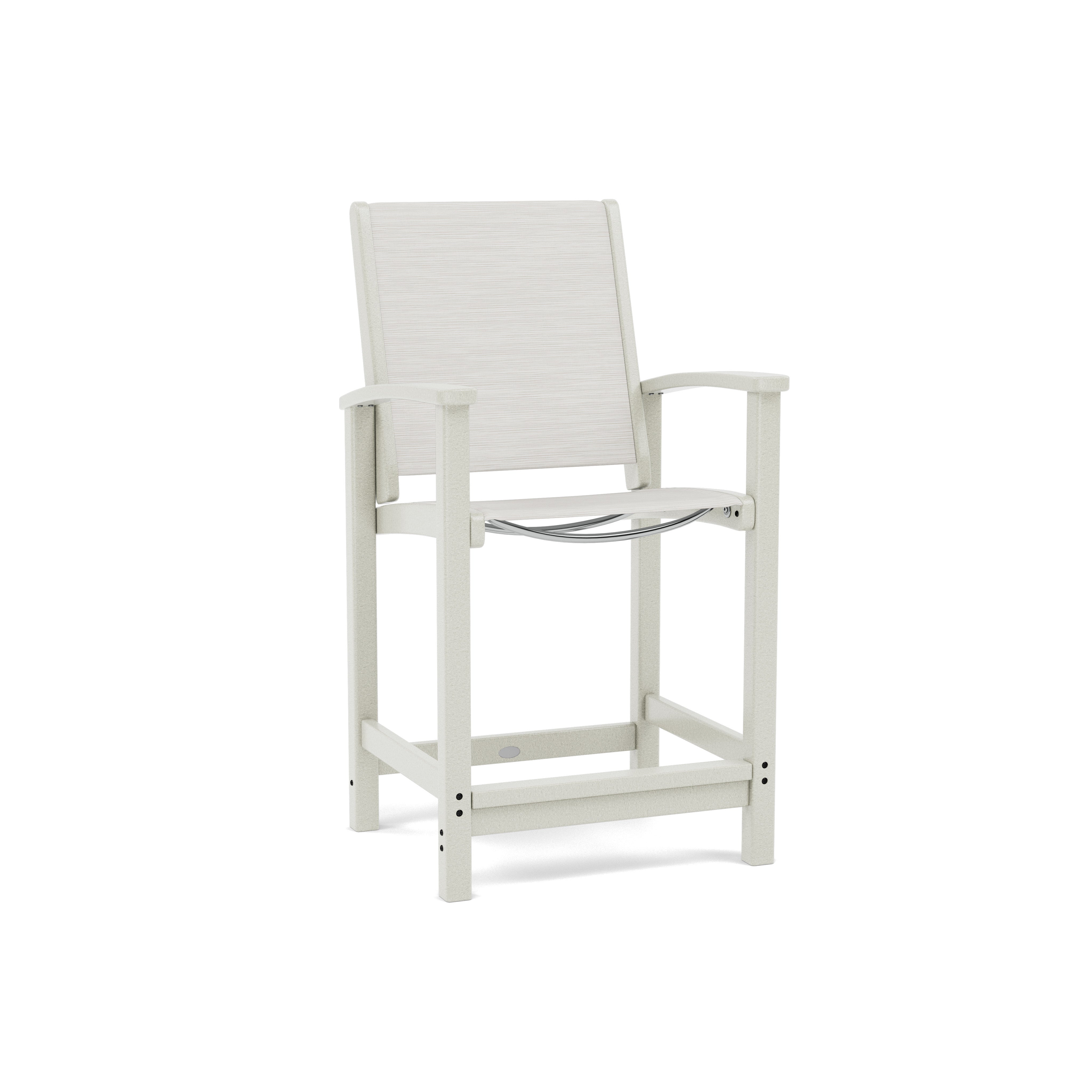 Coastal Sling Counter Height Chair
