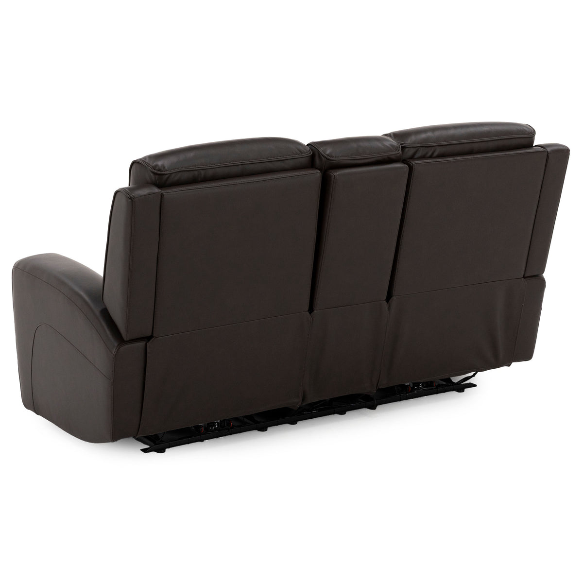 Shawna Power Headrest Reclining Console Loveseat