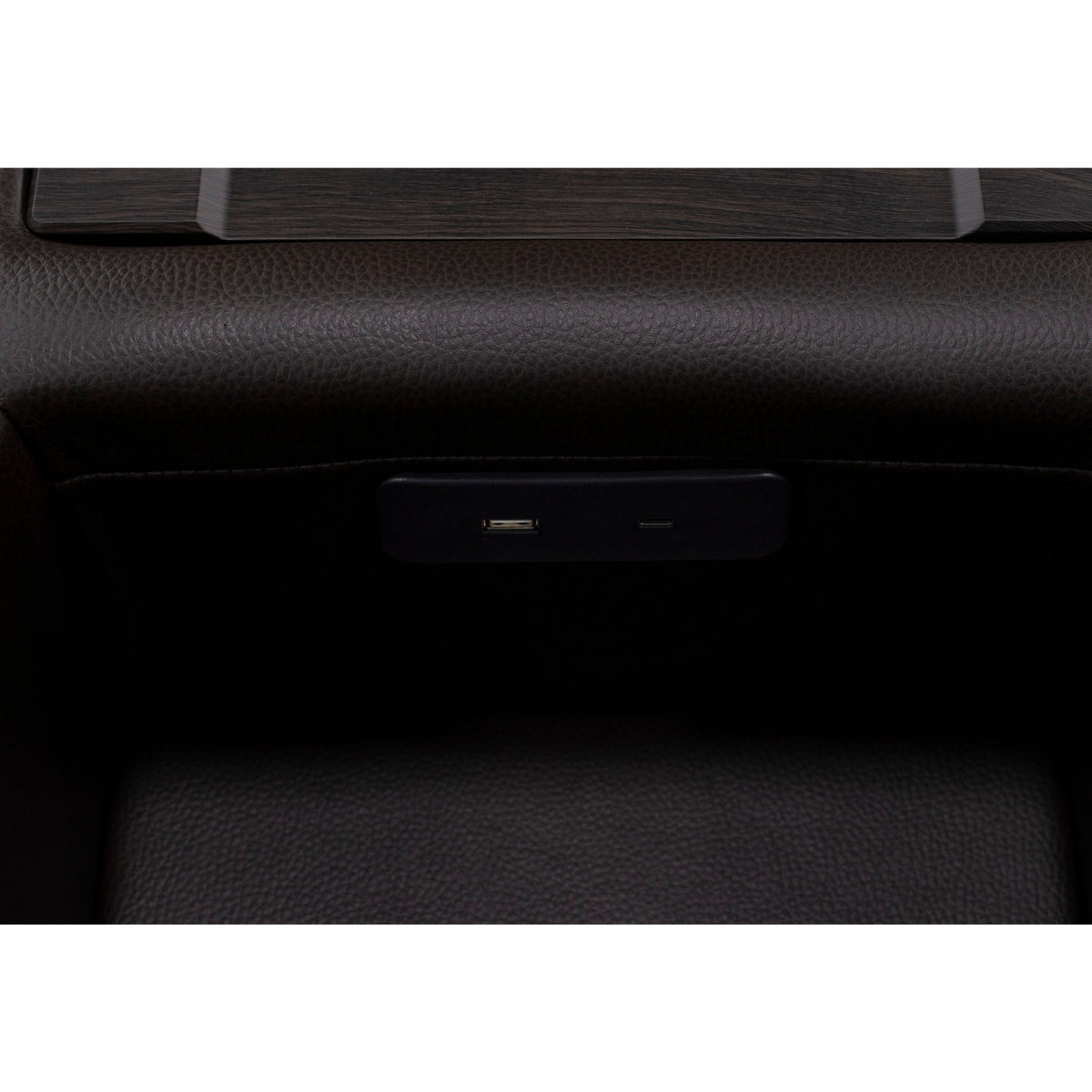 Shawna Power Headrest Reclining Console Loveseat