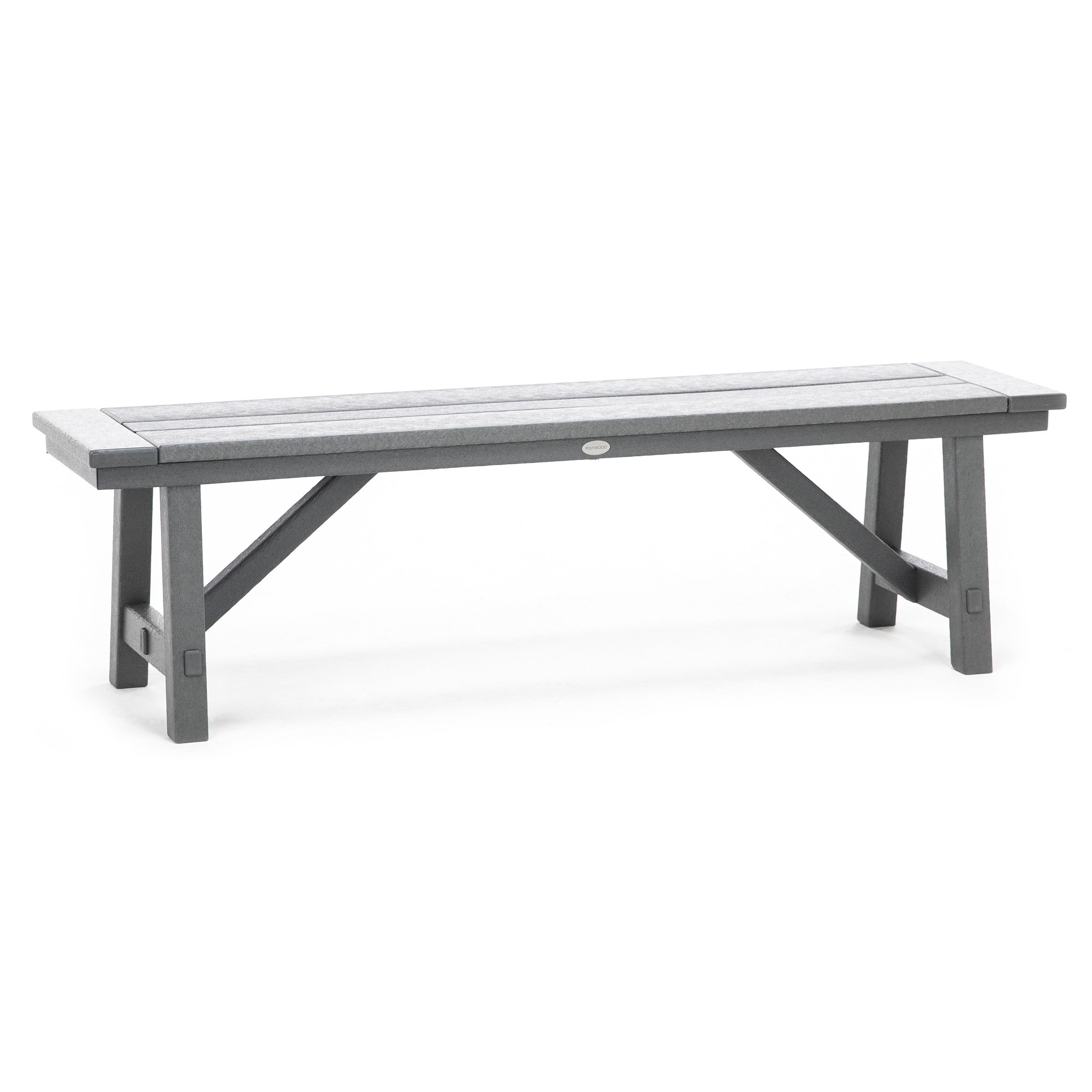 Rustic Farmhouse 60" Backless Bench