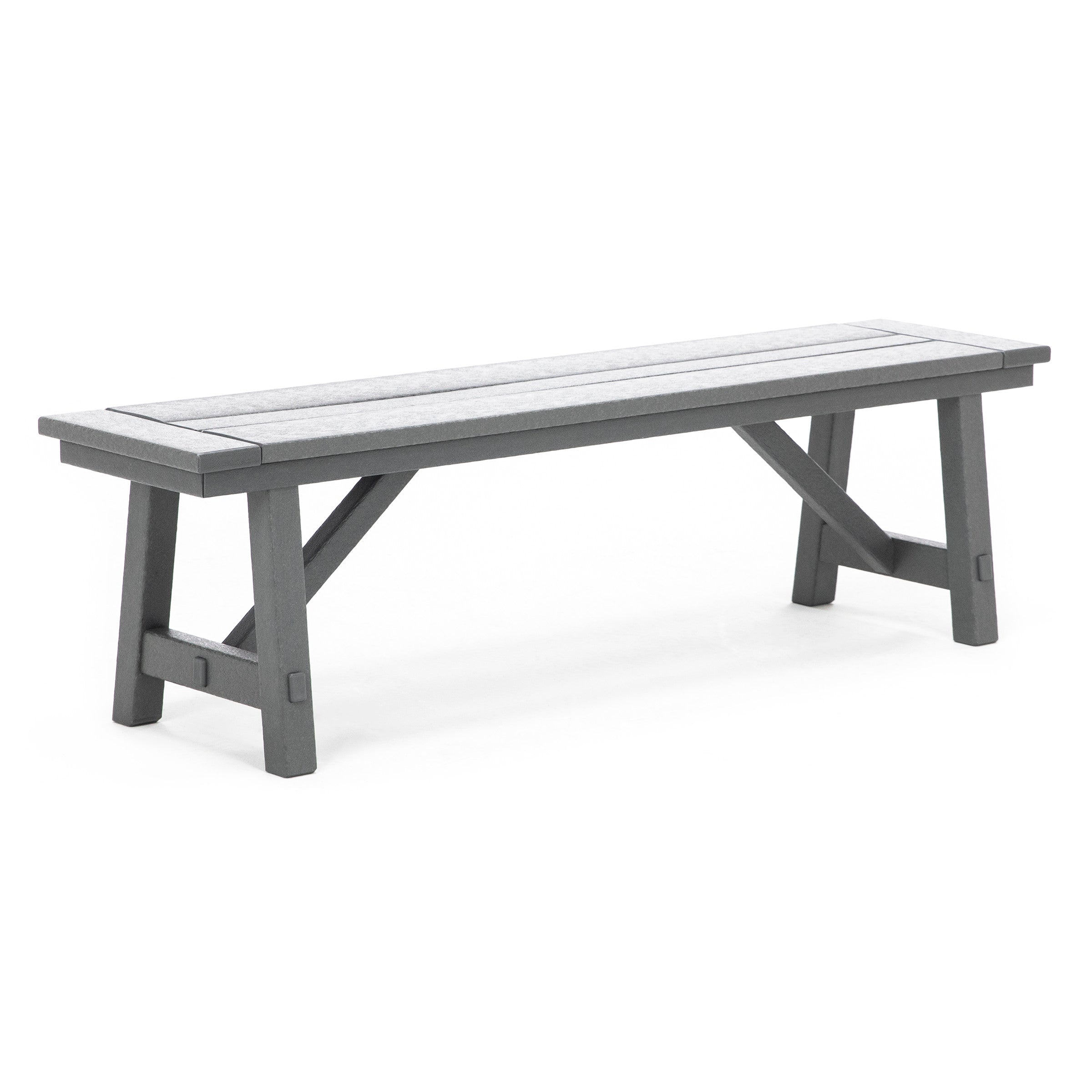 Rustic Farmhouse 60" Backless Bench