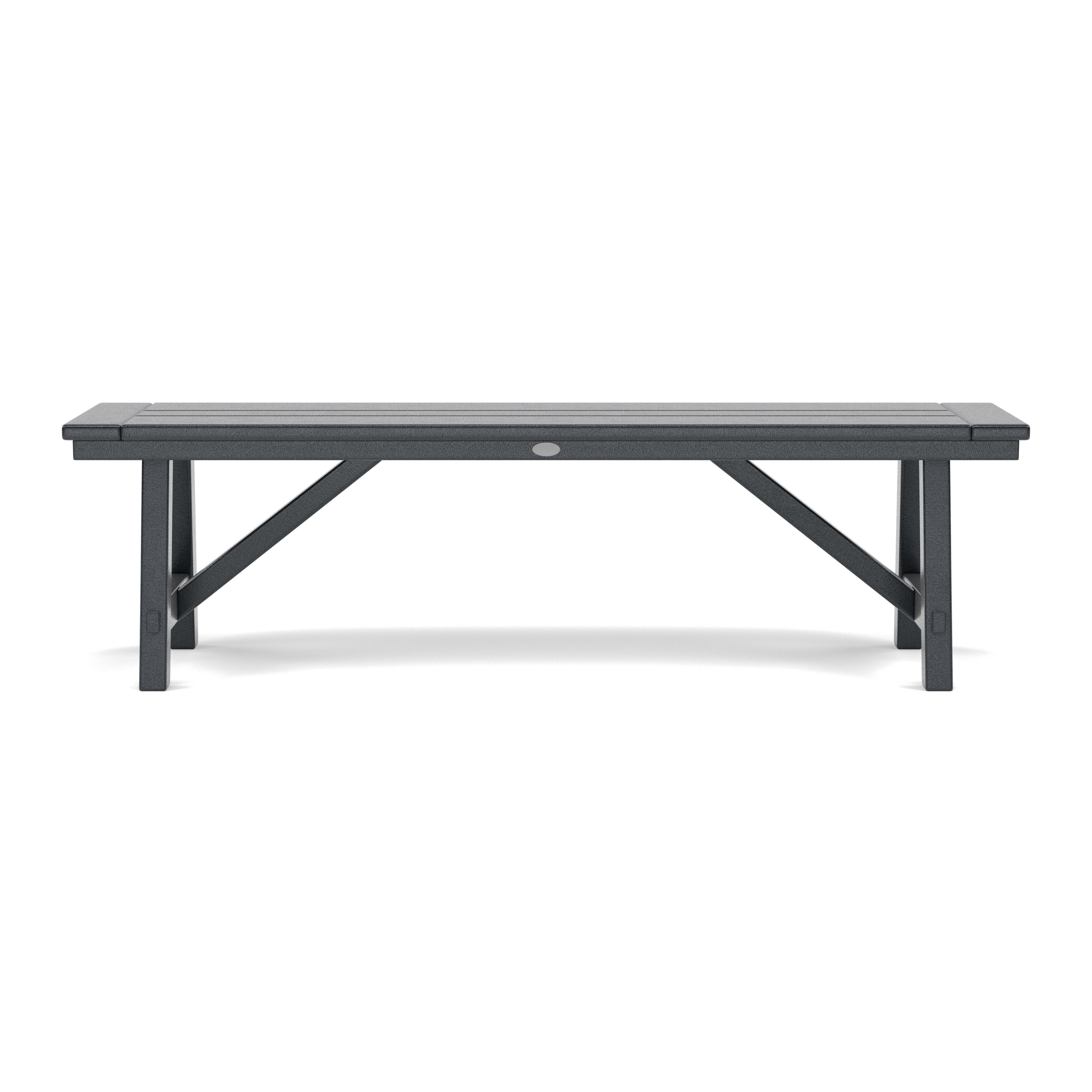 Rustic Farmhouse 60" Backless Bench