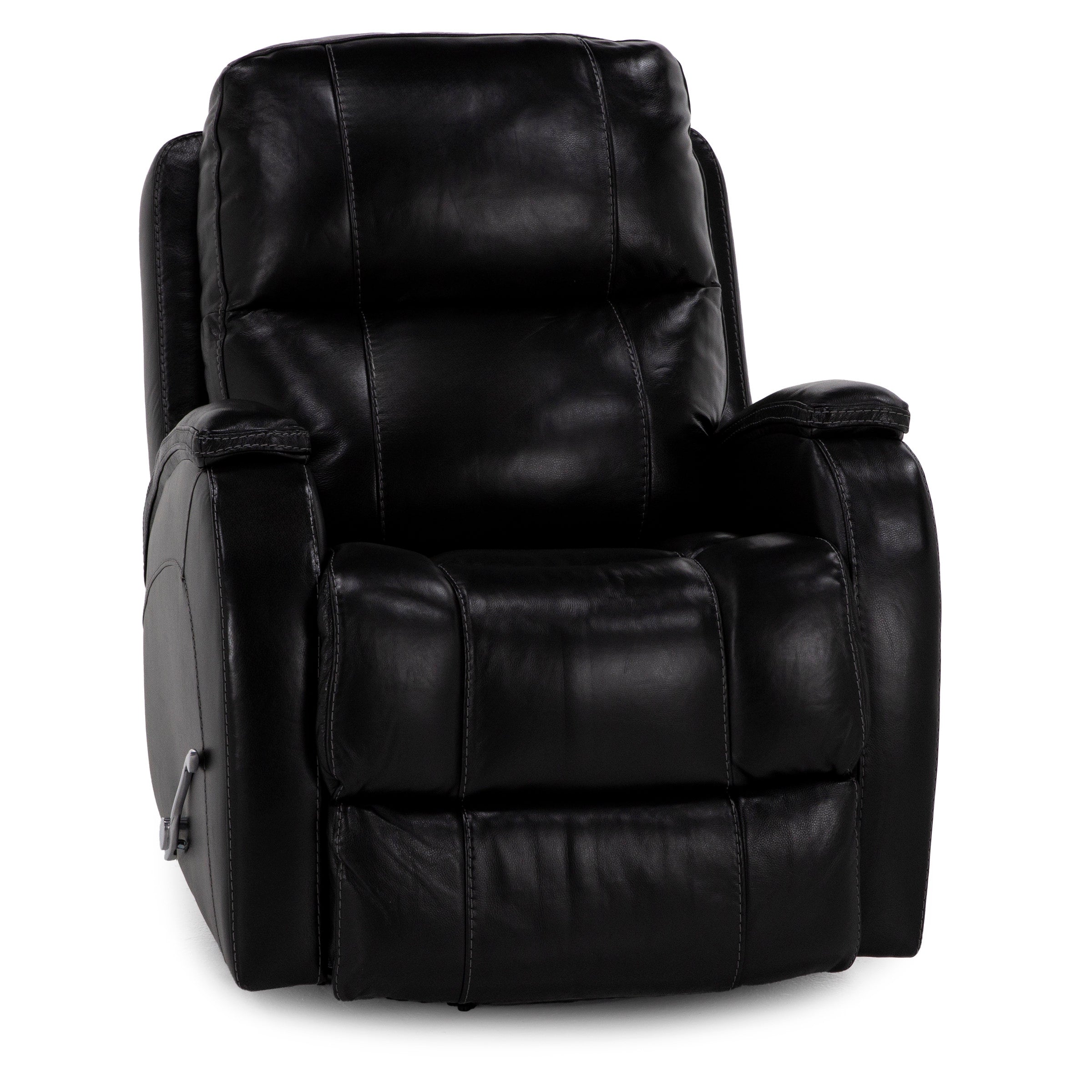 Tina Leather Swivel Glider Recliner