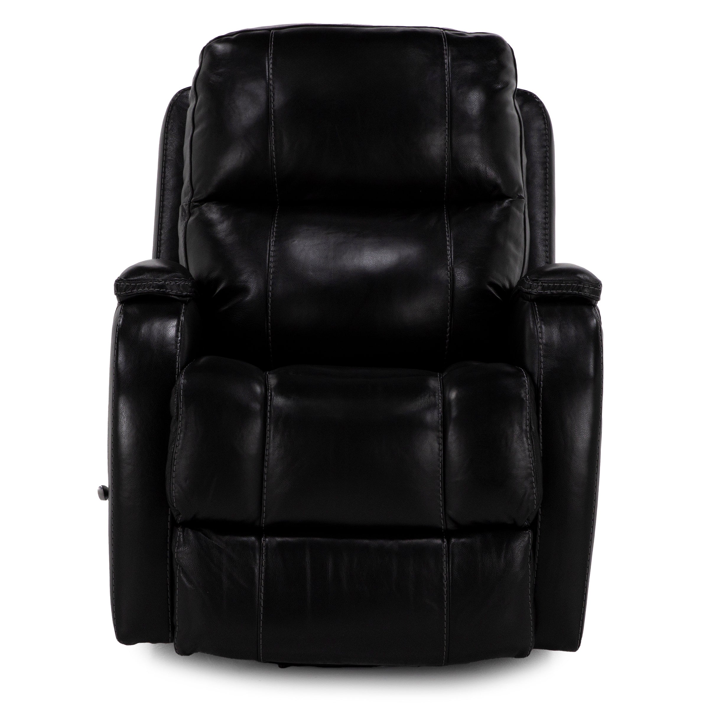 Tina Leather Swivel Glider Recliner