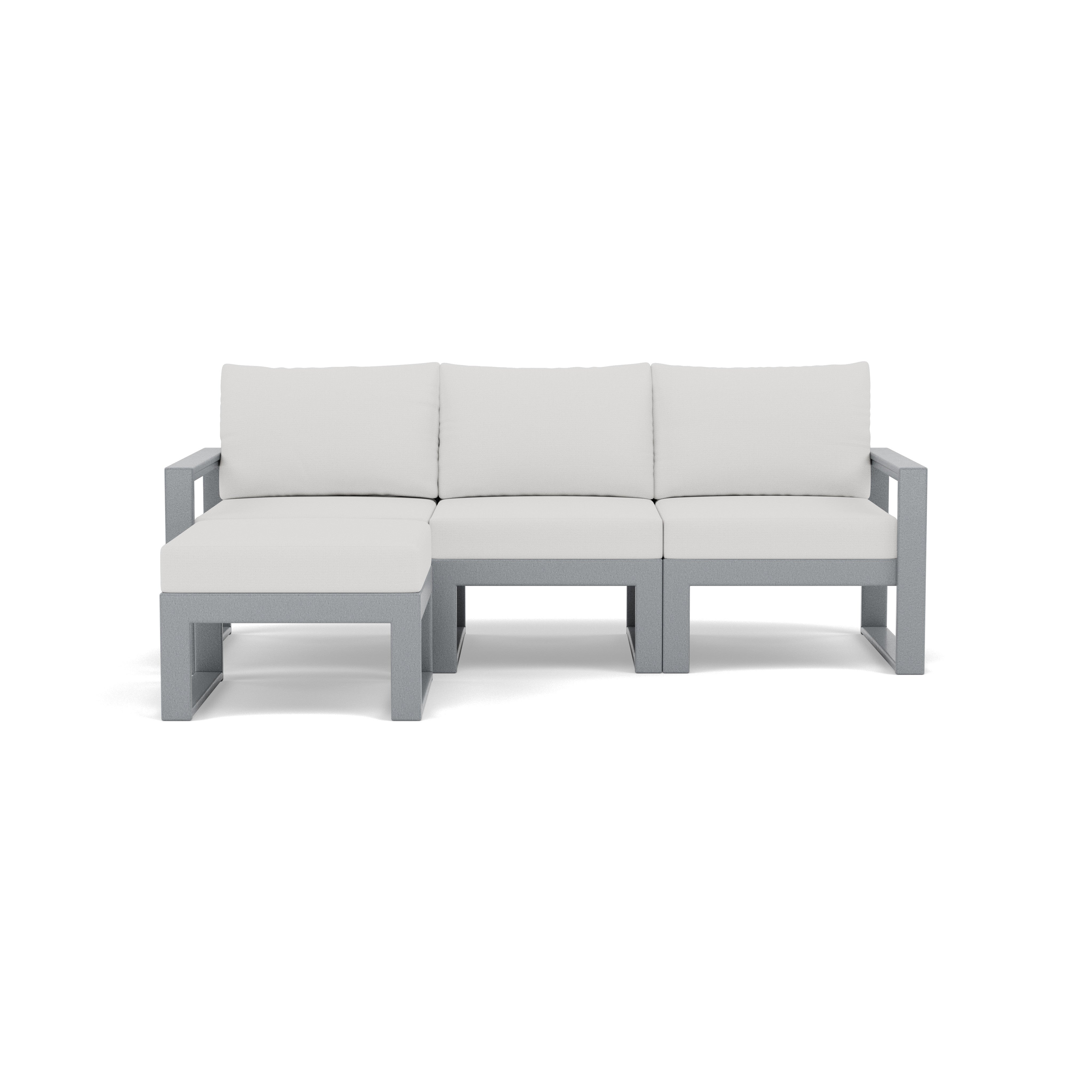 EDGE 4-Piece Modular Sofa With Ottoman