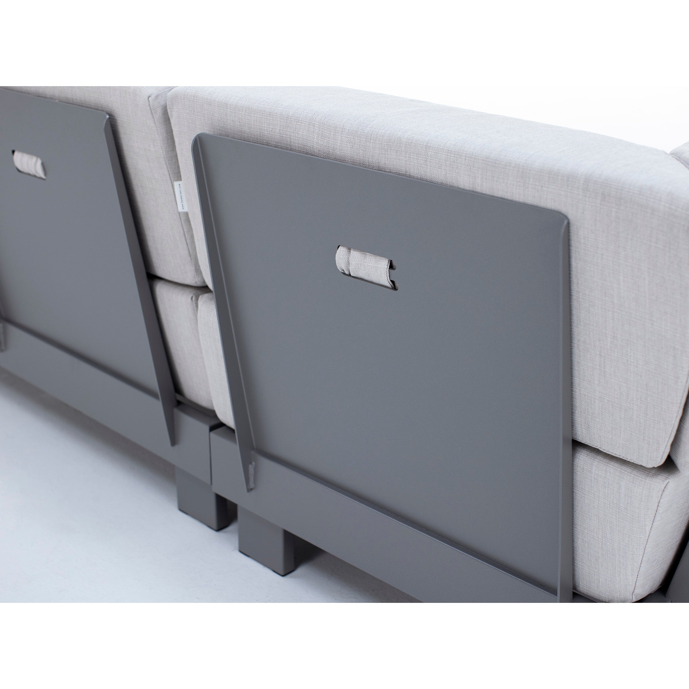 Urban 3-pc Sectional in Storm with Echo Ash Cushion