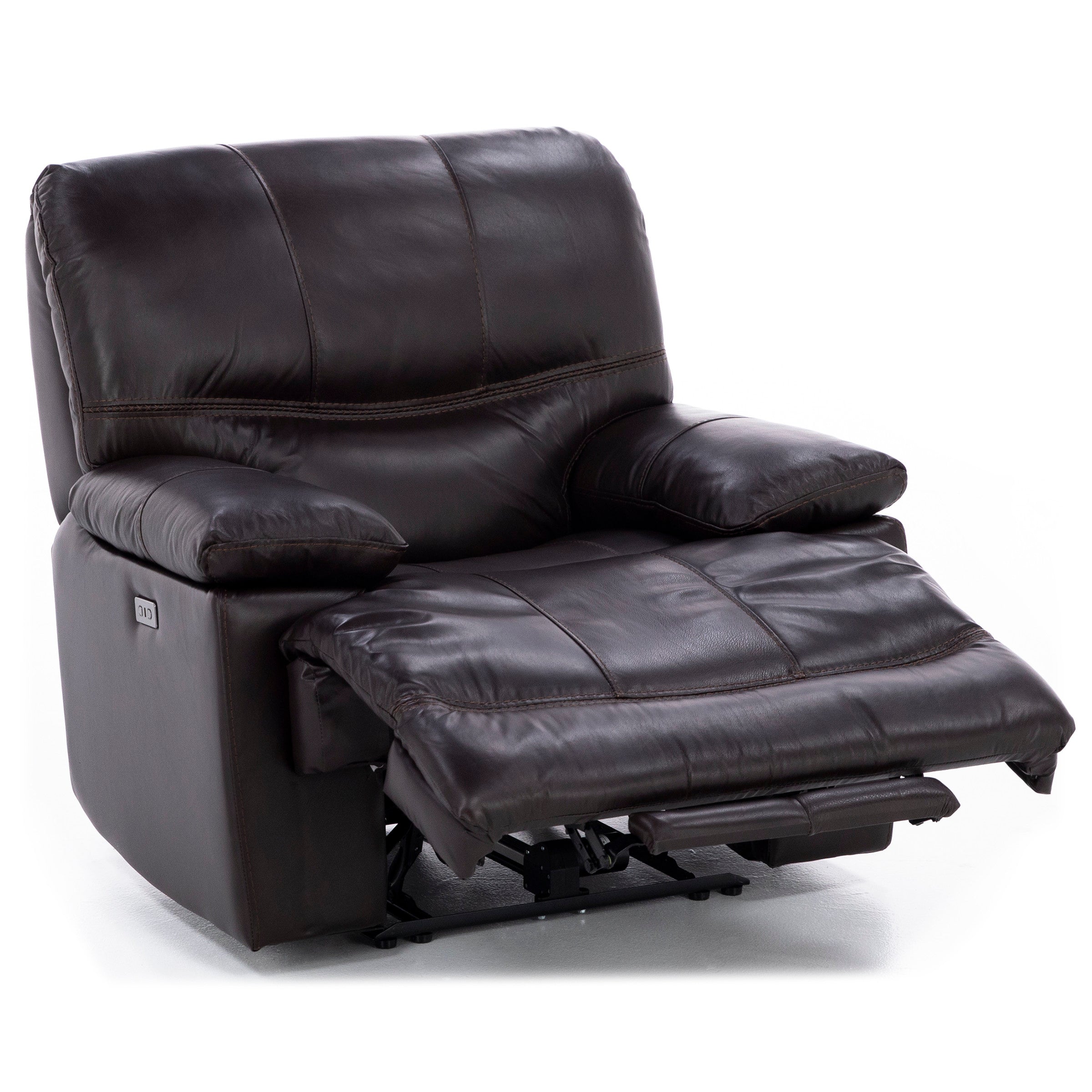 Denver Leather Zero Gravity Power Recliner