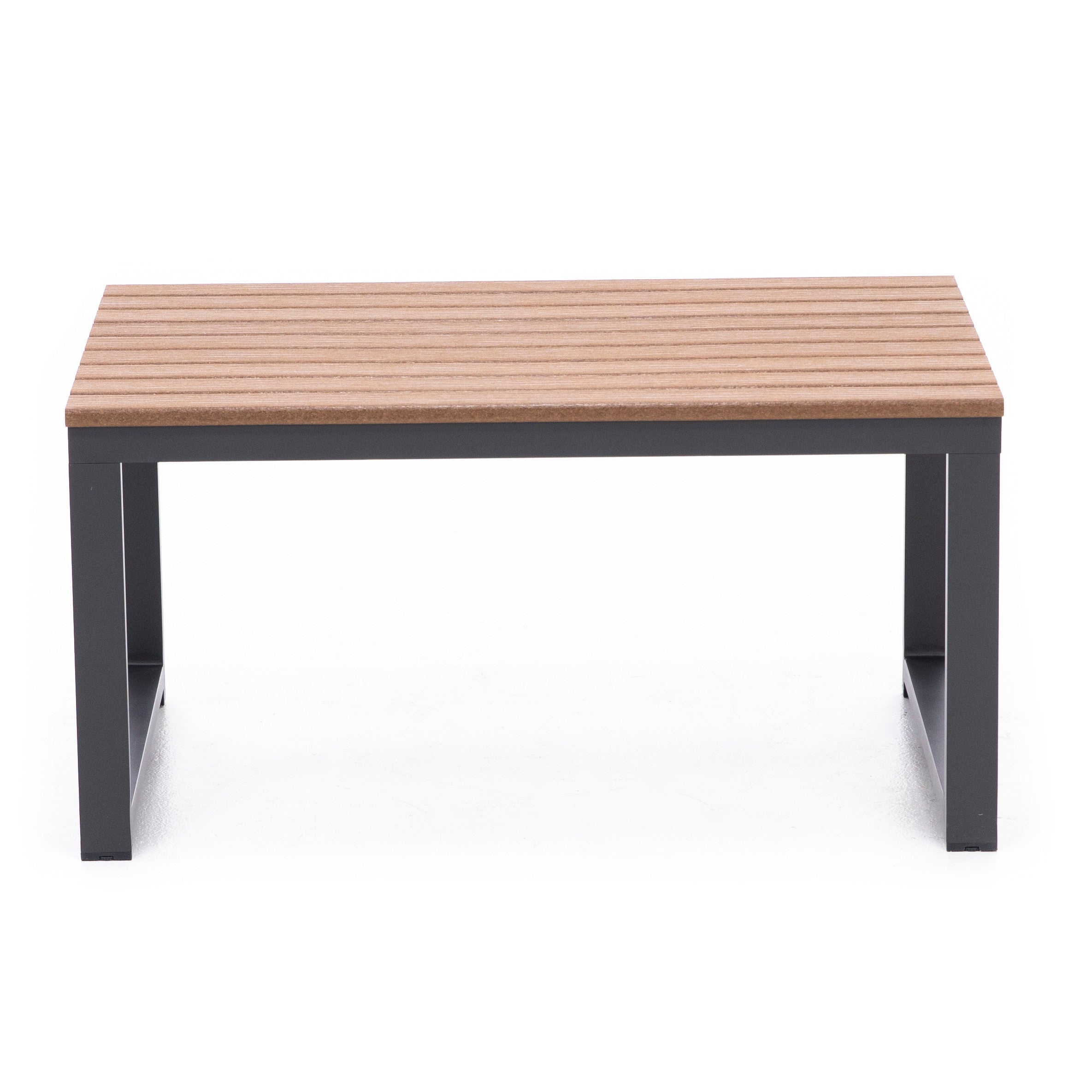 Hixon Coffee Table in Dark Gray Antique Mahogany