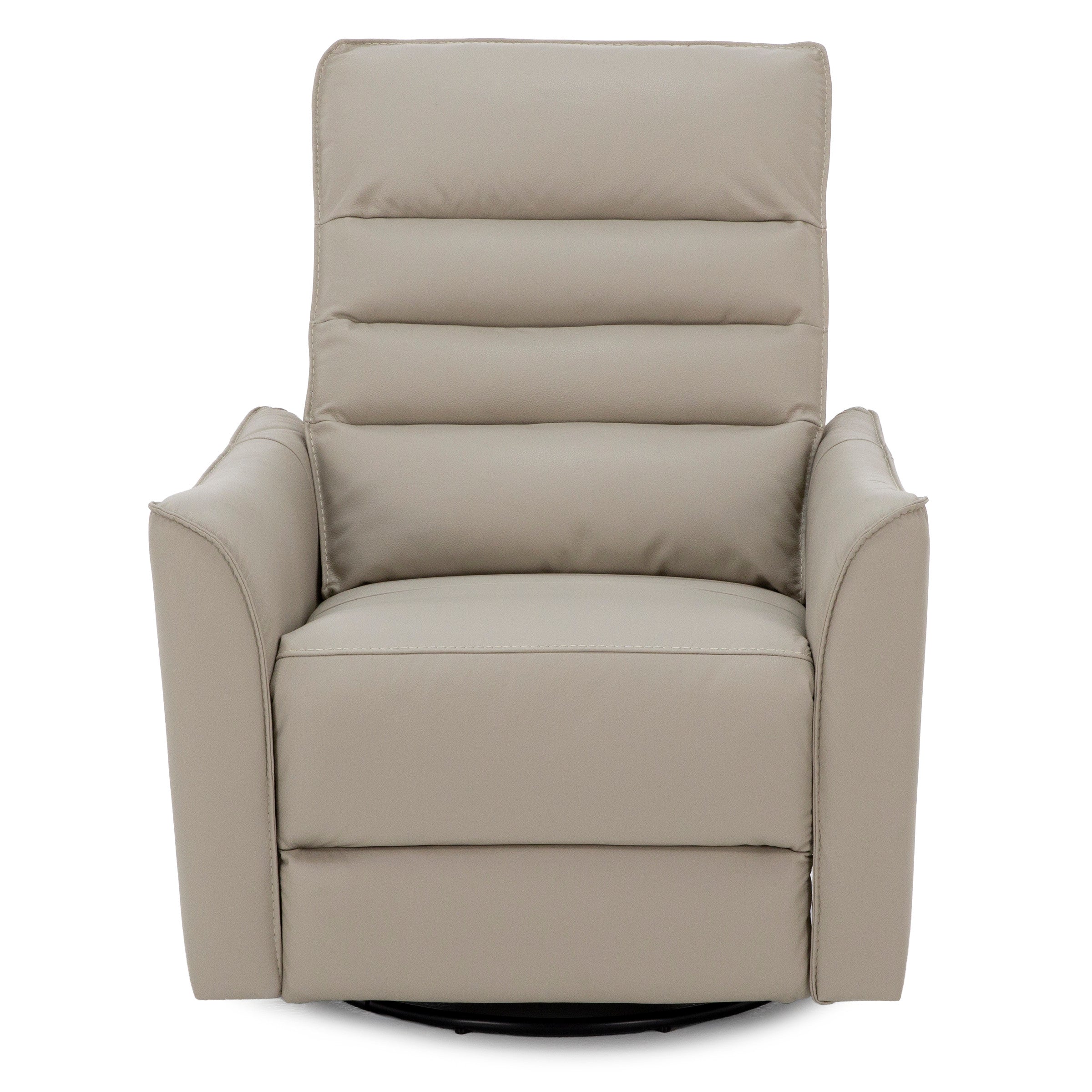 Pasadena Leather Power Headrest Swivel Glider Recliner