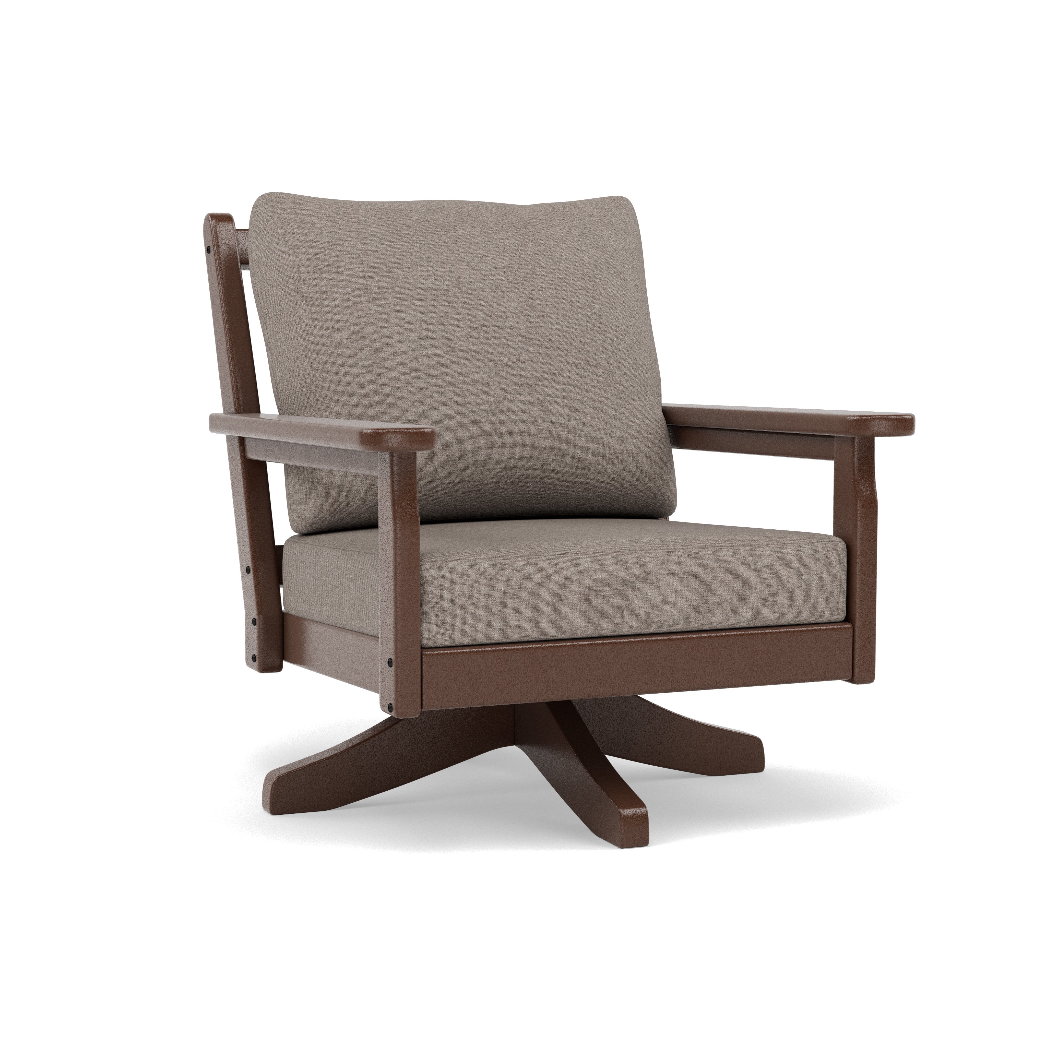 Chippendale Swivel Chair