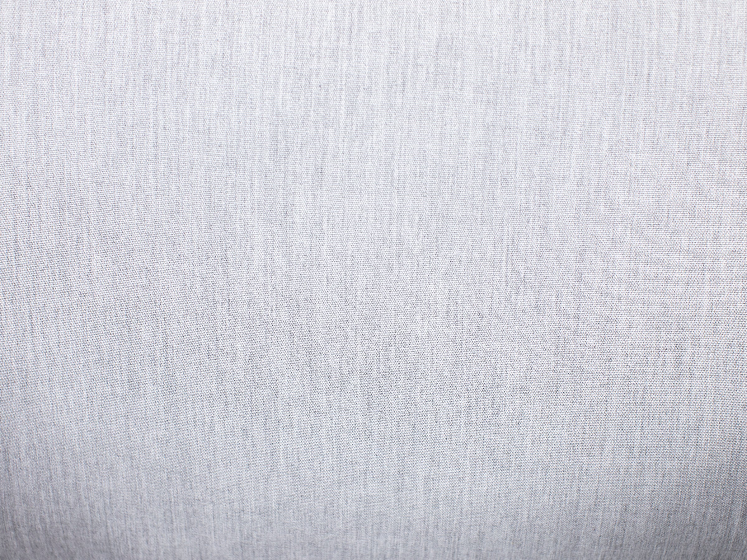 Light gray fabric texture, shown close-up for material detail.