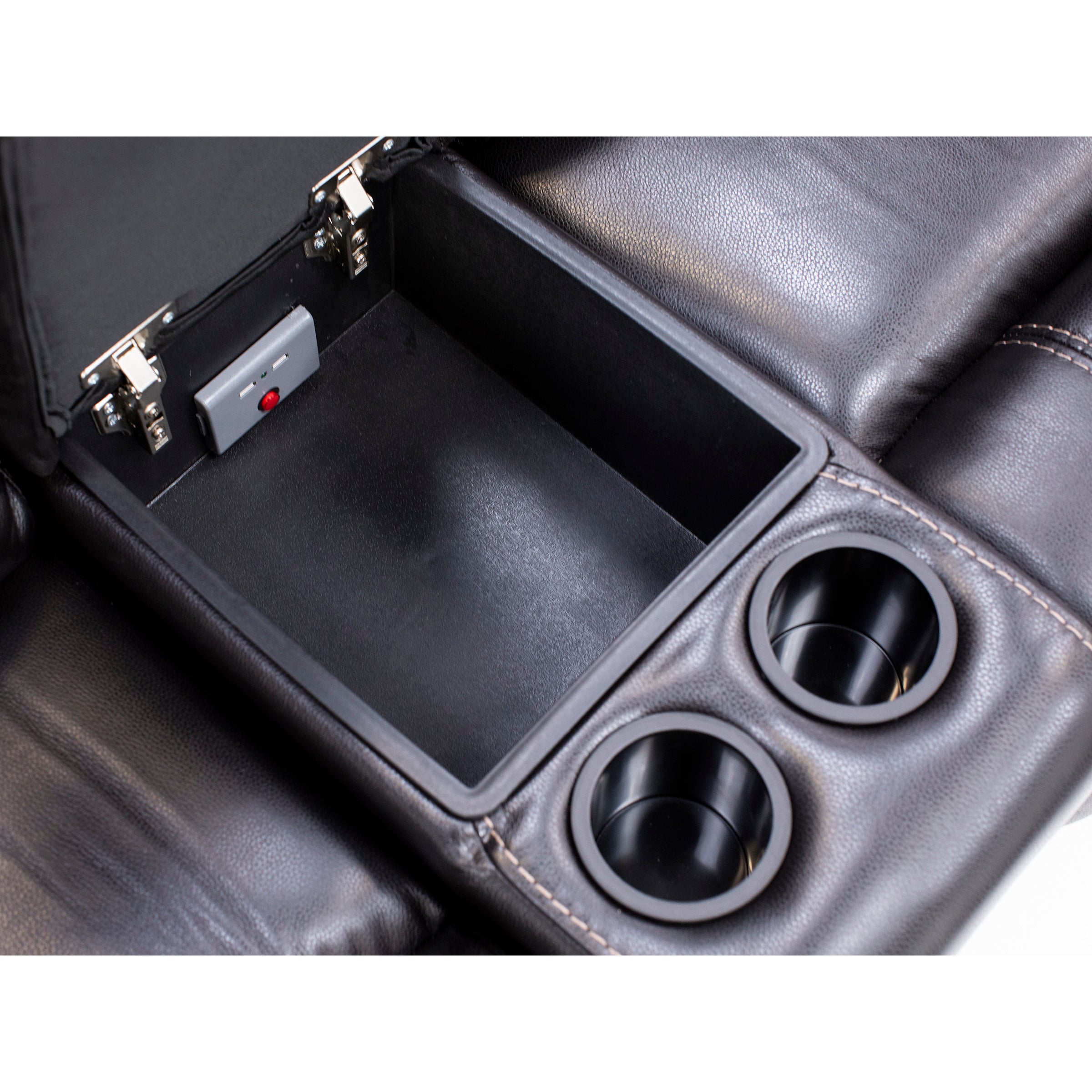 Laredo IV 6-Pc. Leather Power Headrest Reclining Modular Chaise