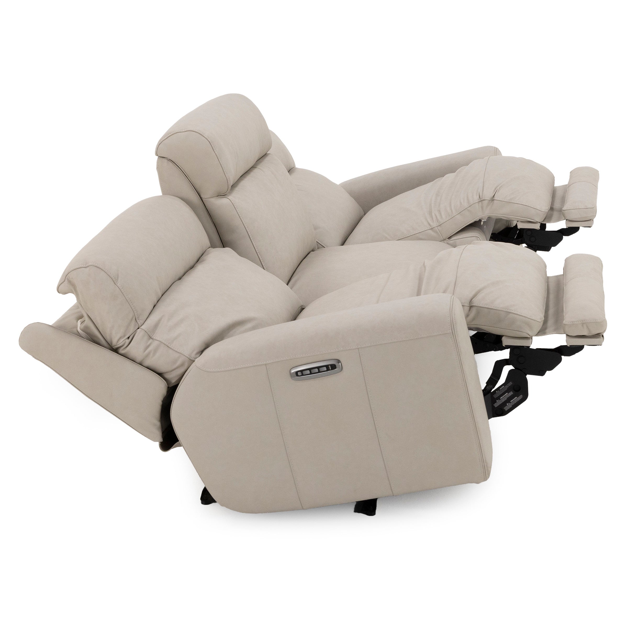 Morrow 3-Pc. Leather Fully Loaded Zero Gravity Reclining Sofa