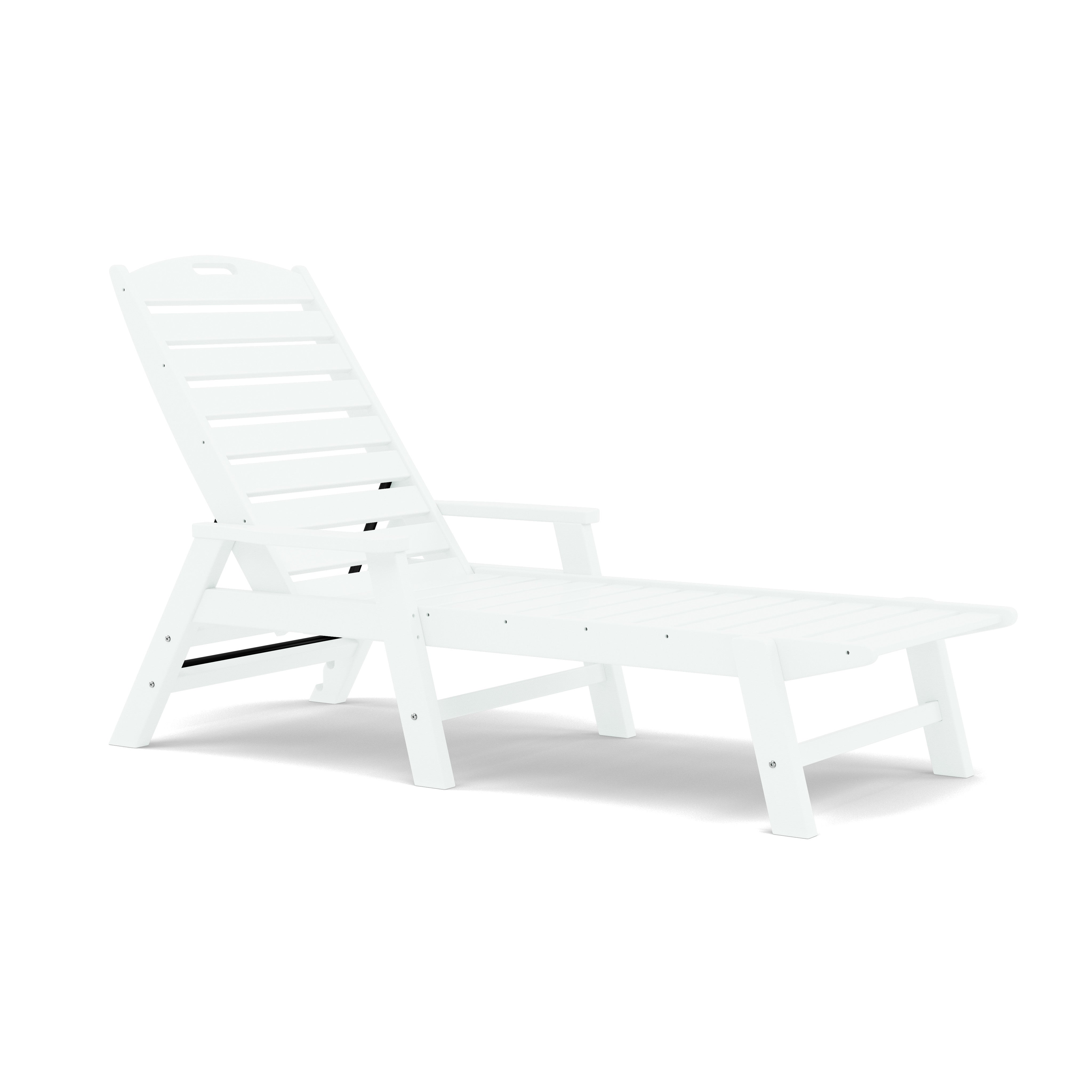 Nautical Chaise With Arms