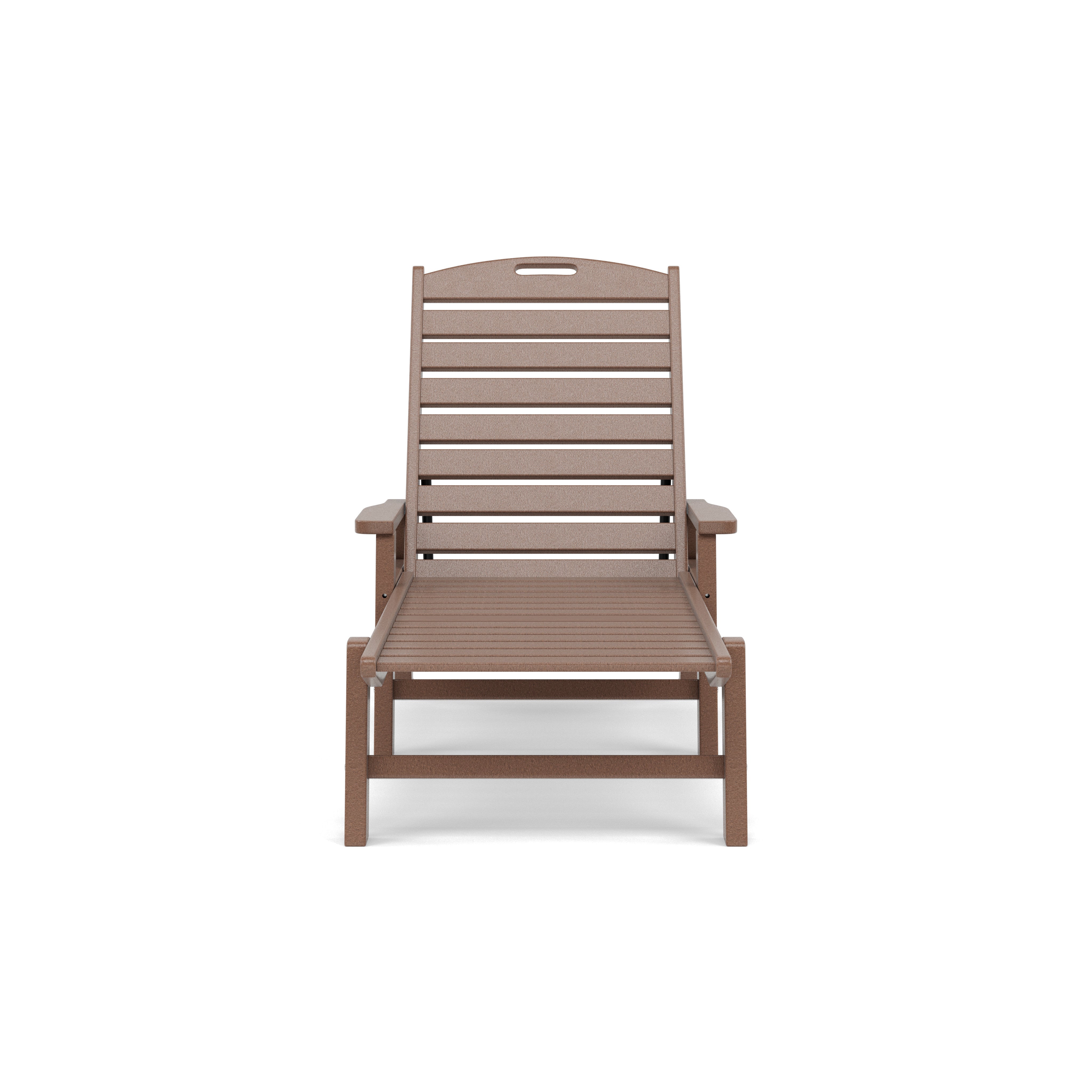 Nautical Chaise With Arms