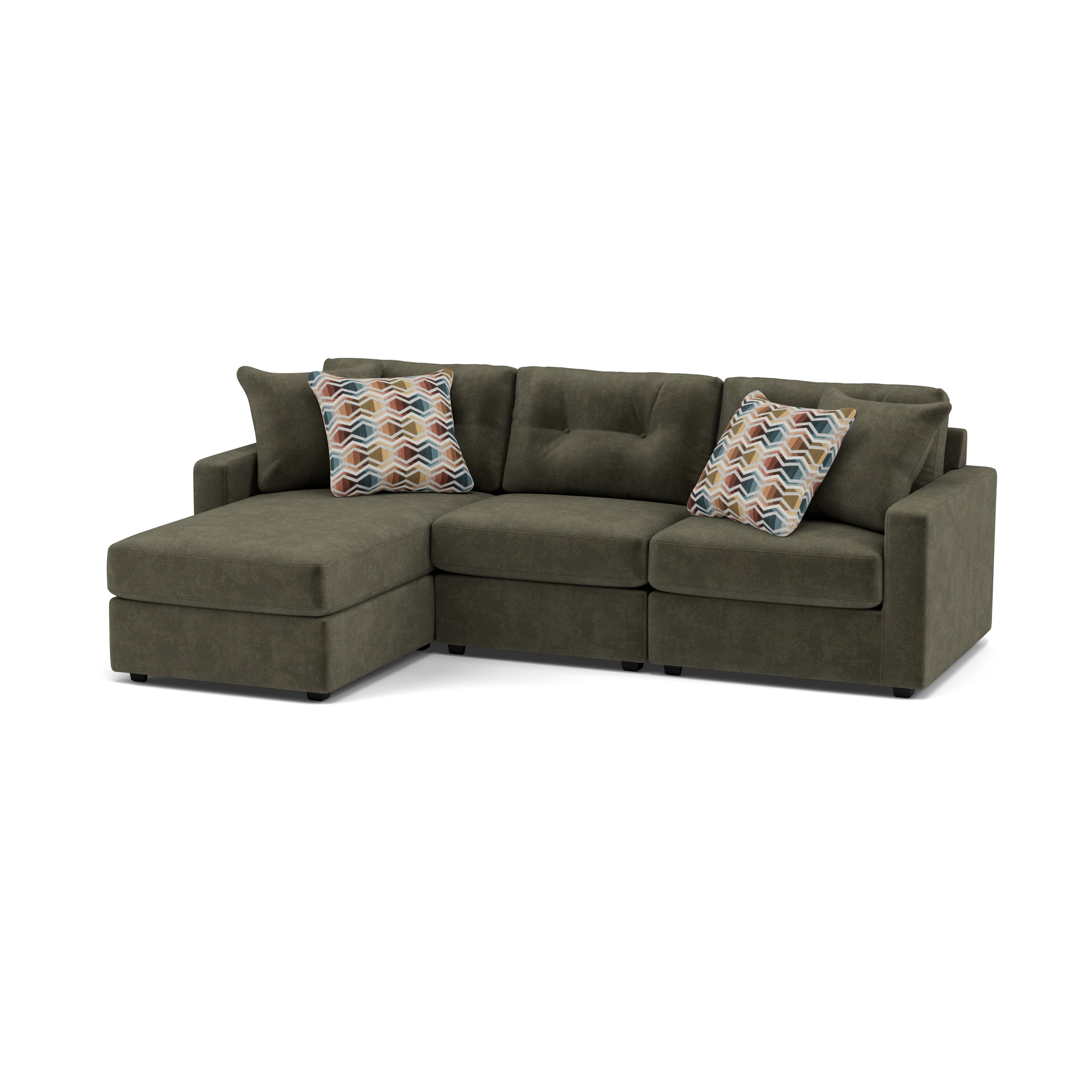 Drew & Jonathan Home Modular One 4-Pc. Chaise Sofa