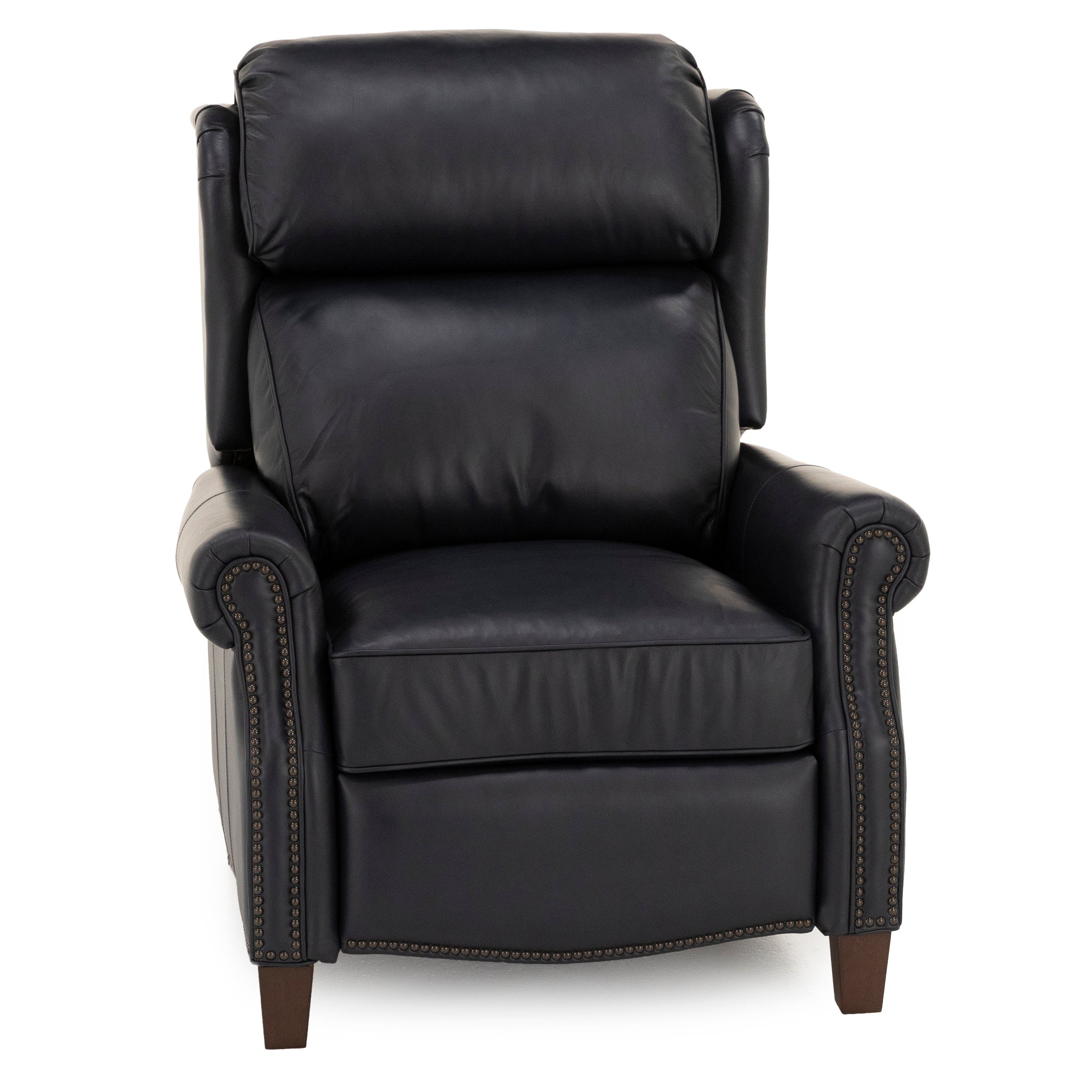 Gordon Leather High Leg Wing Back Recliner