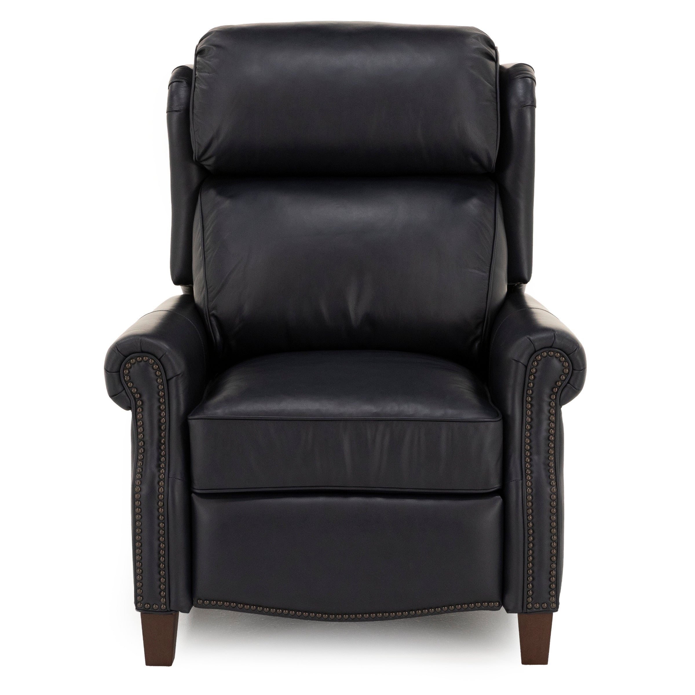 Gordon Leather High Leg Wing Back Recliner
