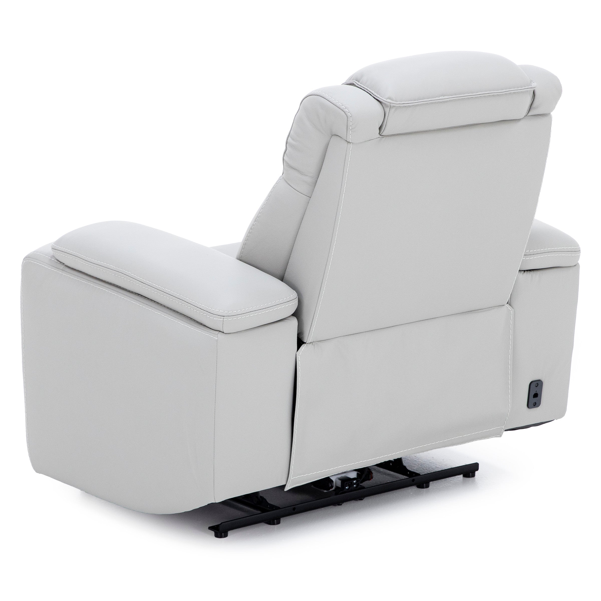 Jet Set Leather Power Headrest Zero Gravity Recliner