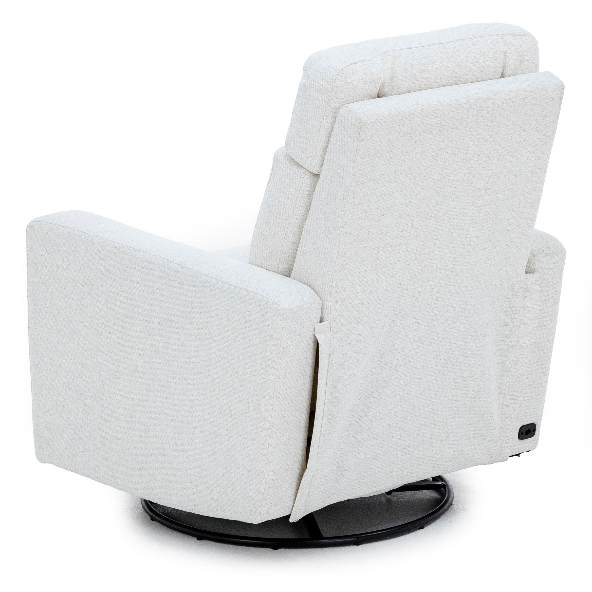 Winter Power Headrest Swivel Glider Recliner With Nightlights