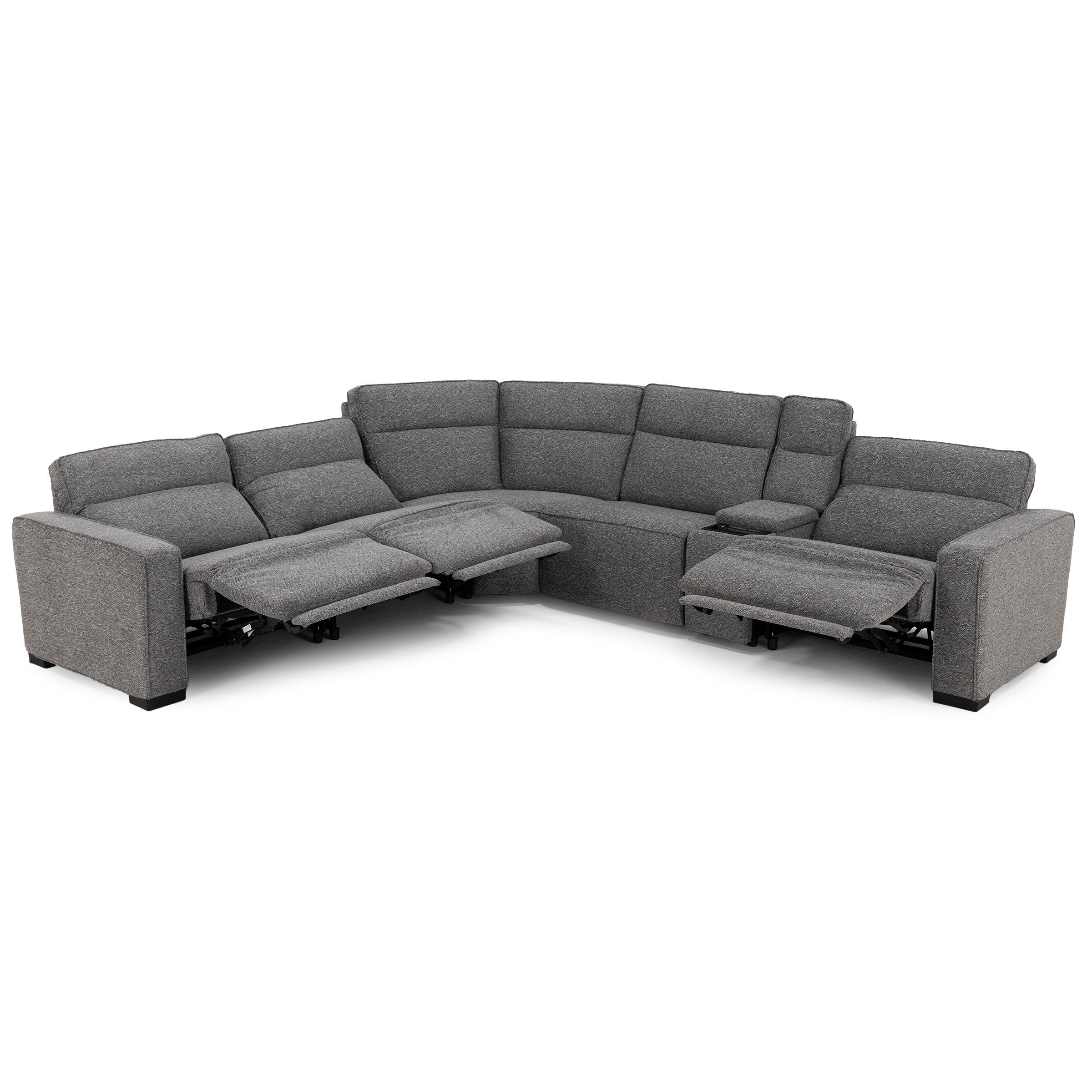 Beckett 6-Pc. Power Headrest Reclining Modular