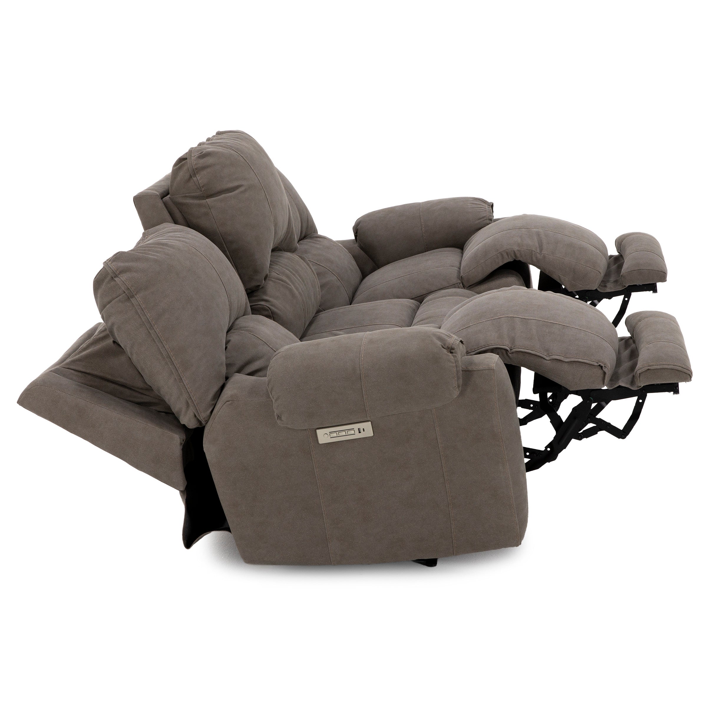 Cheyenne Fully Loaded Zero Gravity Reclining Sofa With Drop Down Table In Performance Fabric