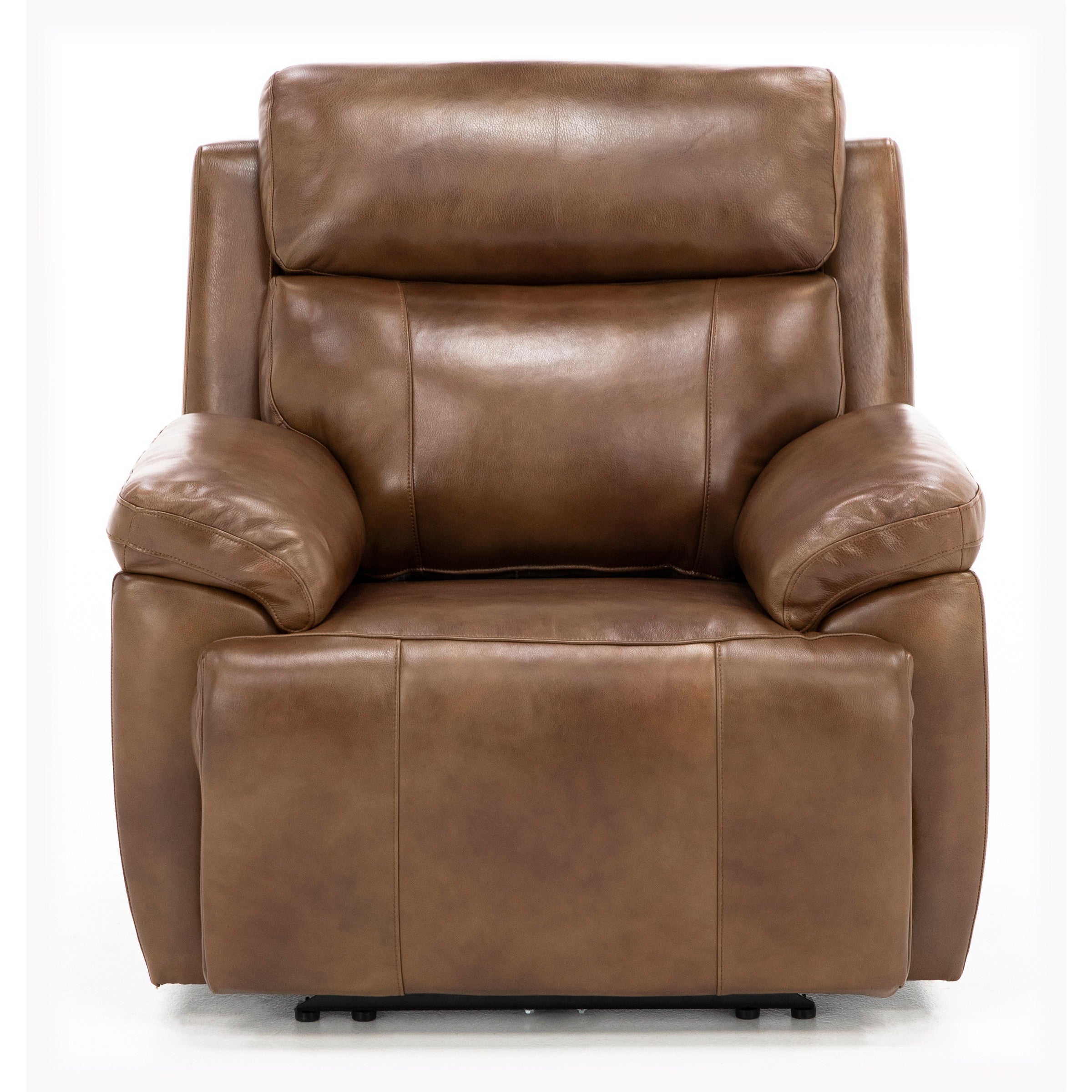 Direct Designs Evanston Leather Fully Loaded Recliner with Air Massage and Heat