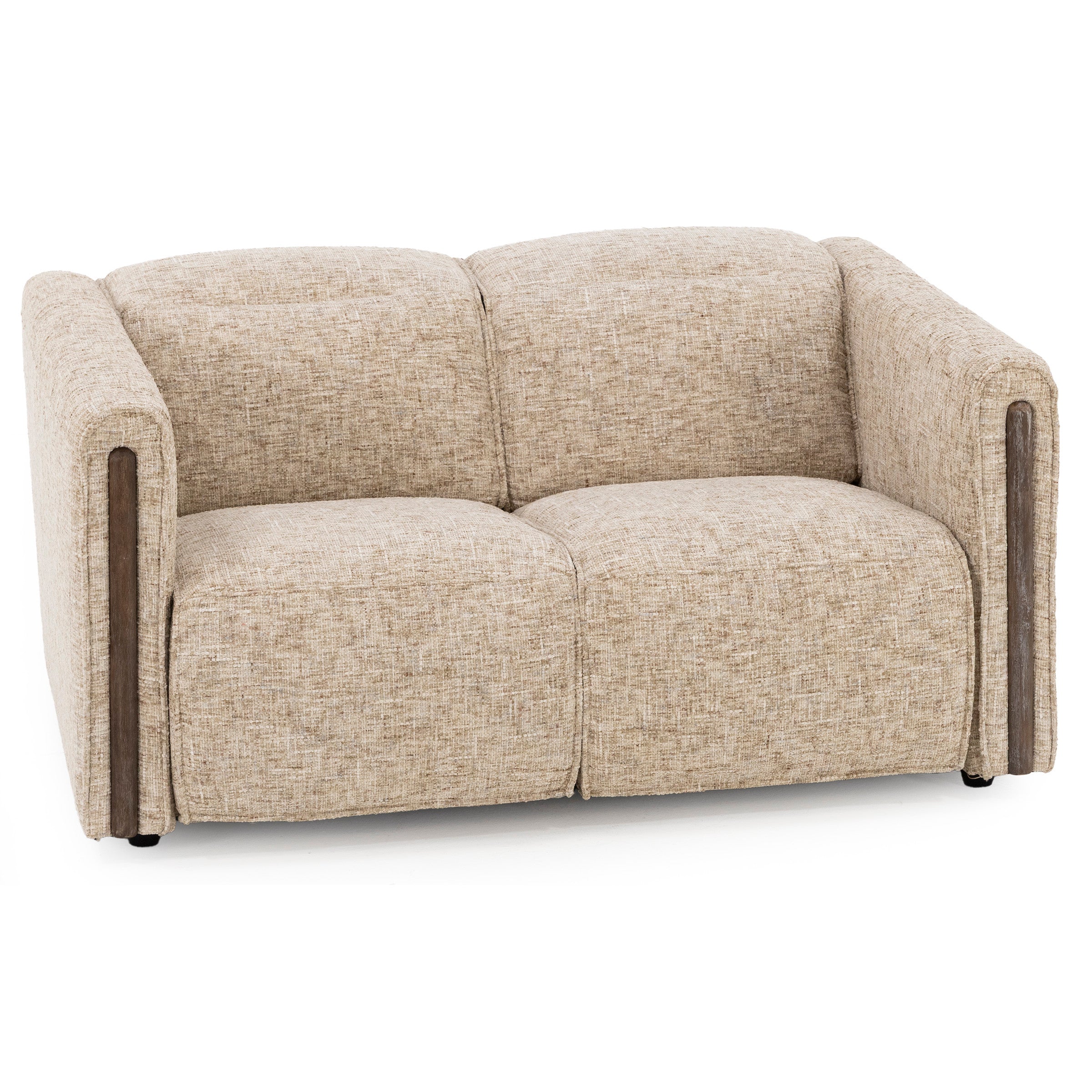 Dallas Power Headrest Wall Saver Reclining Loveseat in Marzipan