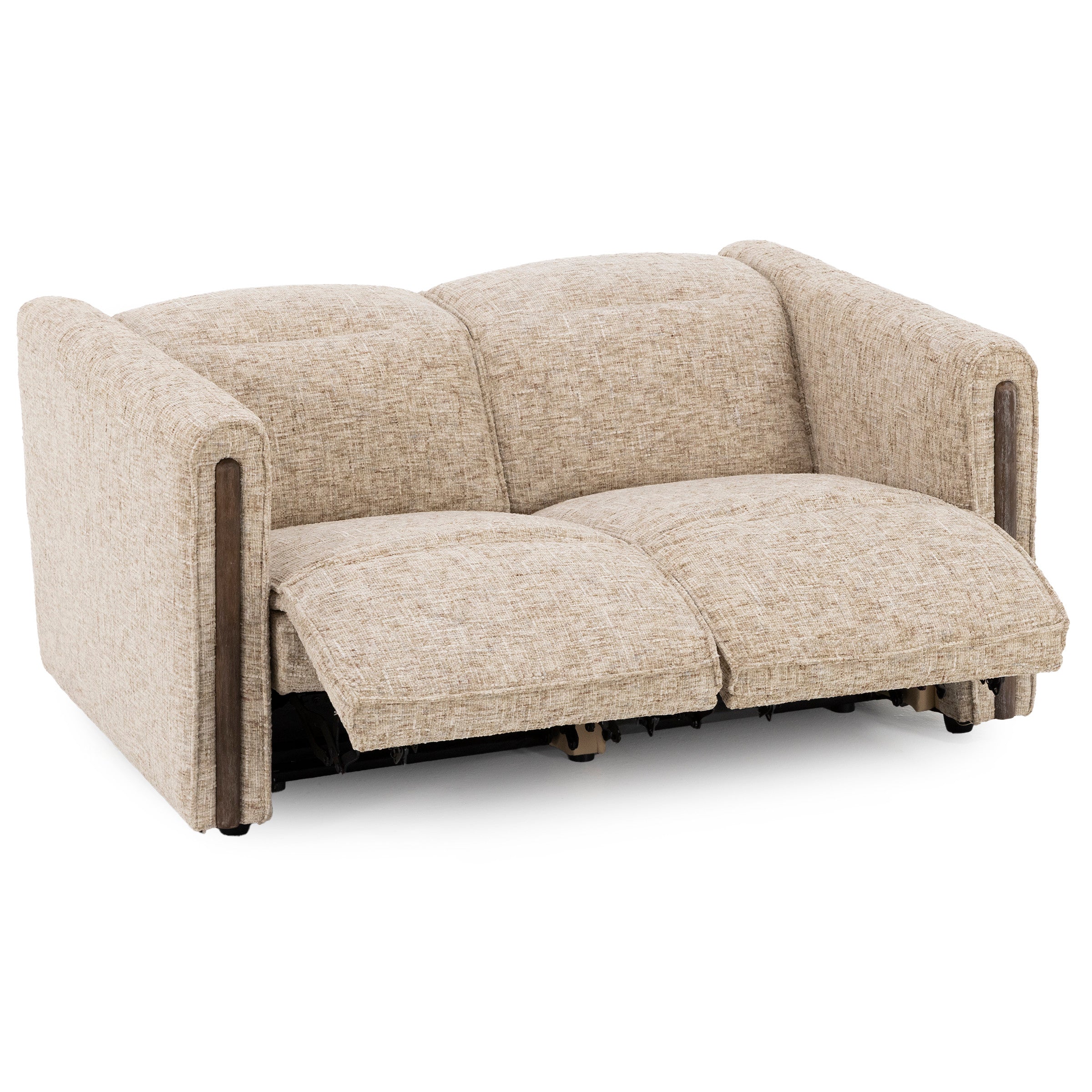Dallas Power Headrest Wall Saver Reclining Loveseat in Marzipan