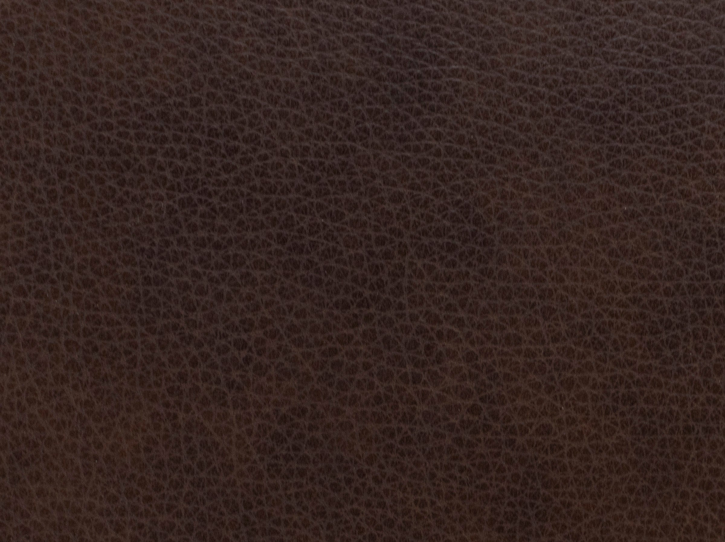 Dark brown leather texture sample