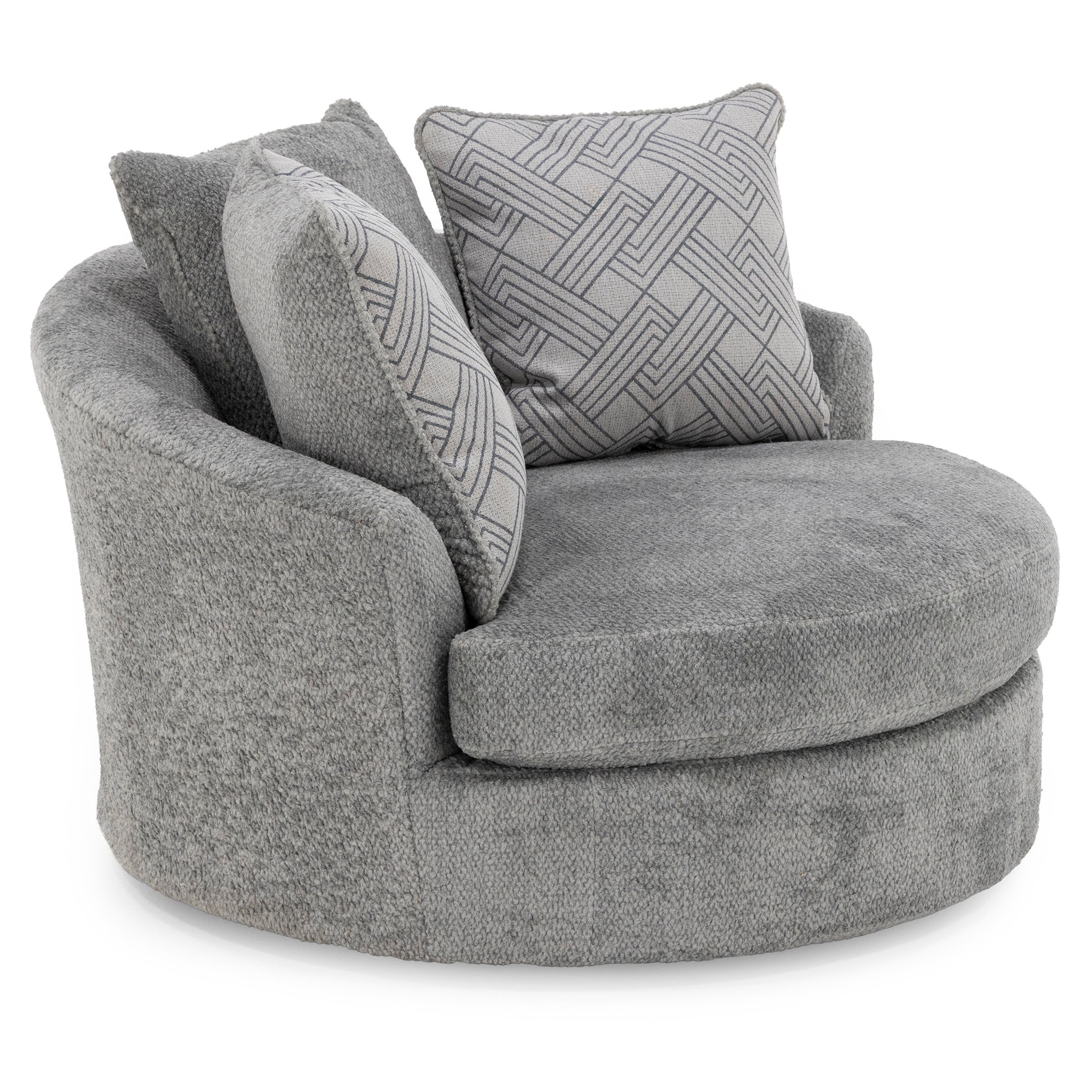 Cassie Oversized Swivel Chair