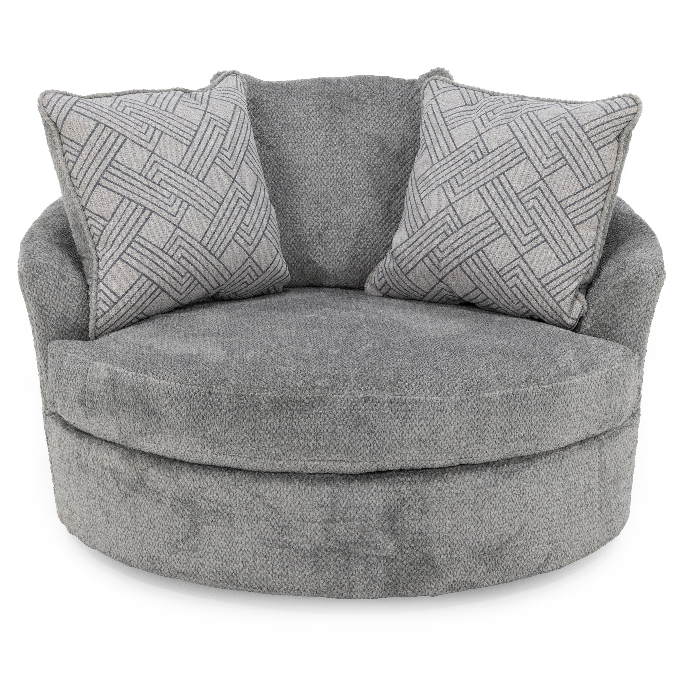 Cassie Oversized Swivel Chair