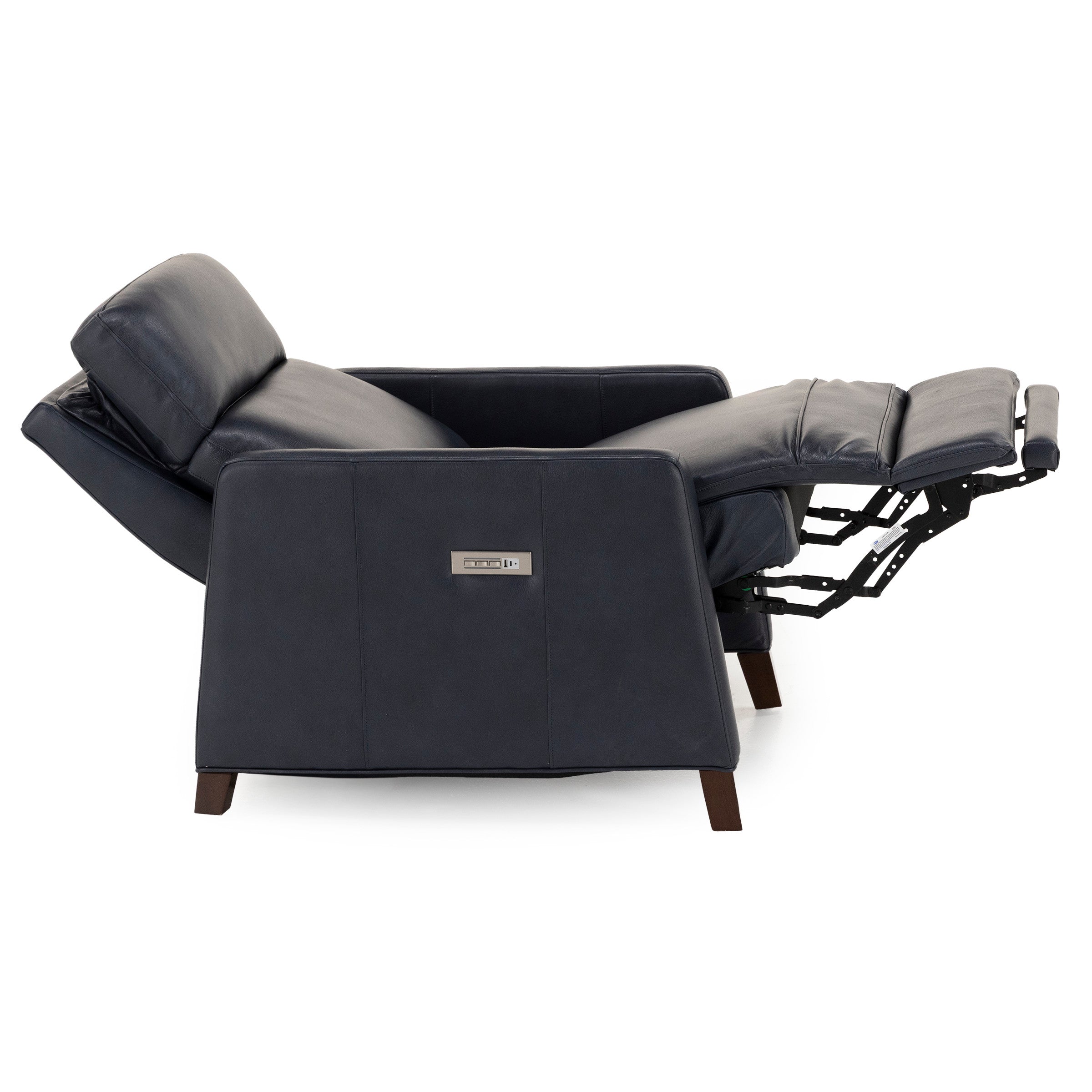 Jaime Leather Fully Loaded Zero Gravity High Leg Recliner