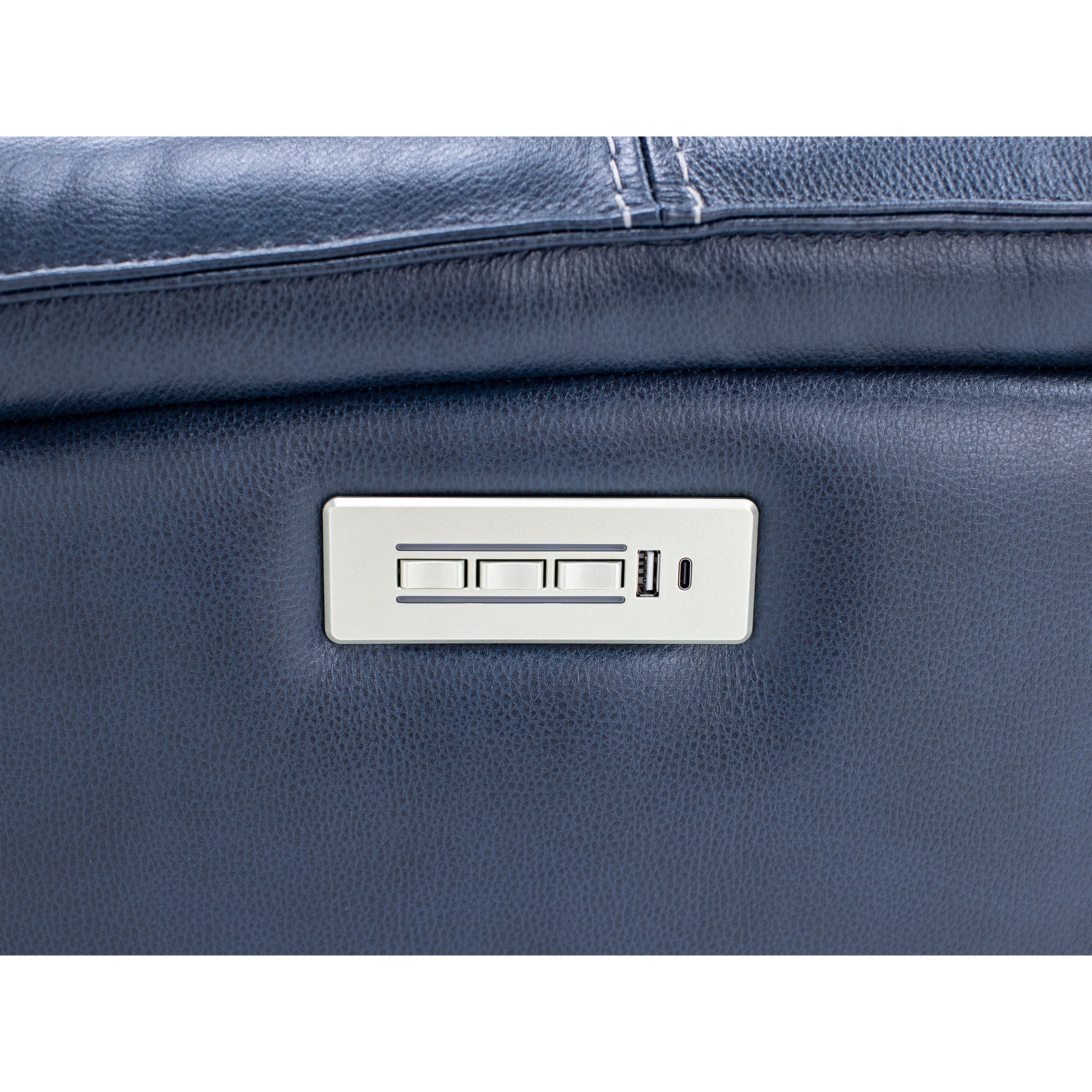 Duke 7-Pc. Leather Fully Loaded Zero Gravity Reclining Modular With Hidden Cupholders