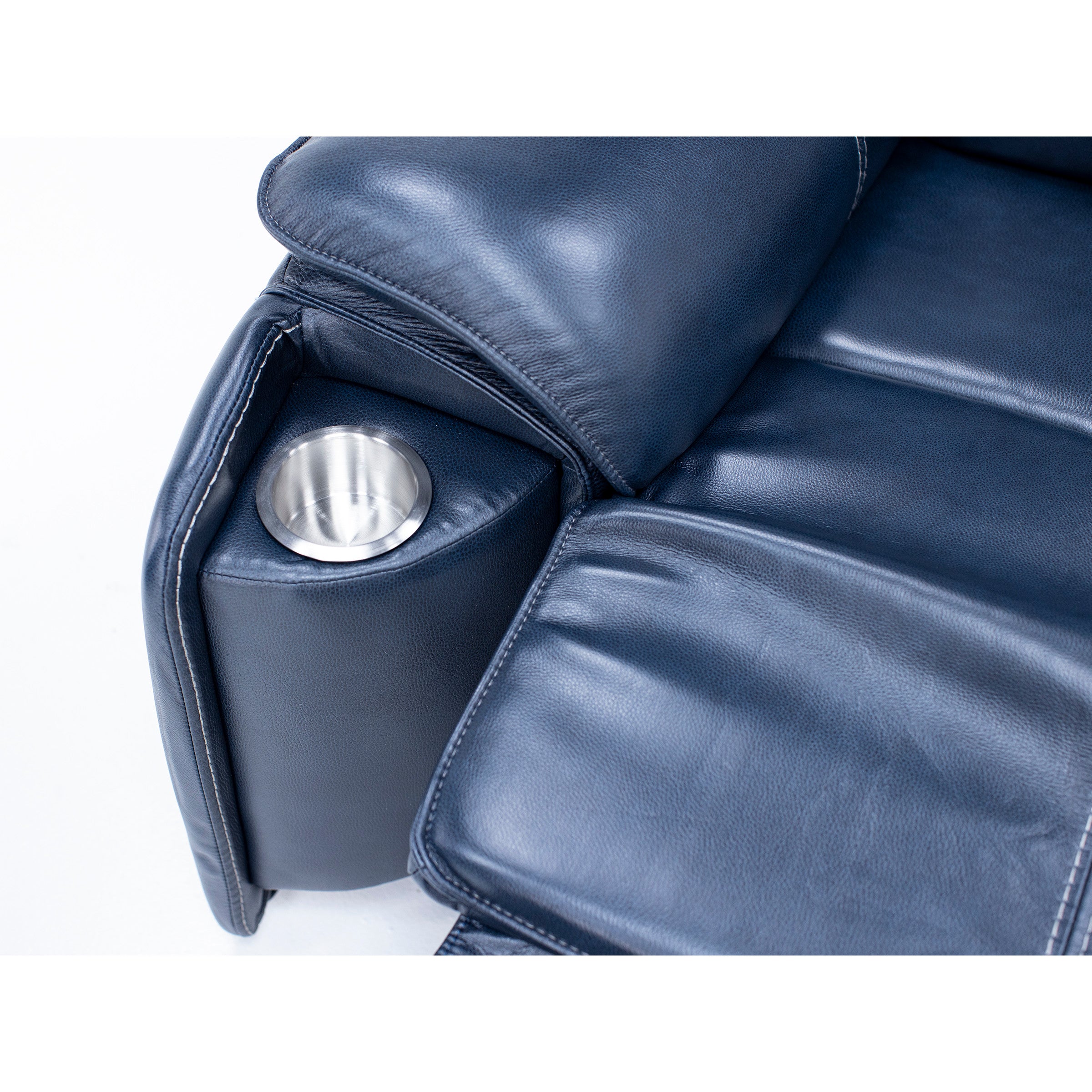 Duke 7-Pc. Leather Fully Loaded Zero Gravity Reclining Modular With Hidden Cupholders