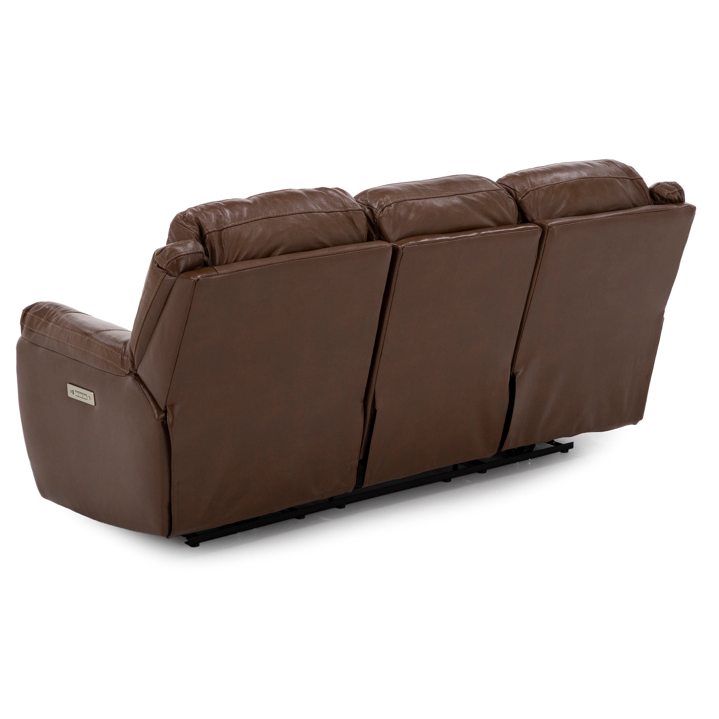 Tyson Leather Fully Loaded Zero Gravity Reclining Sofa