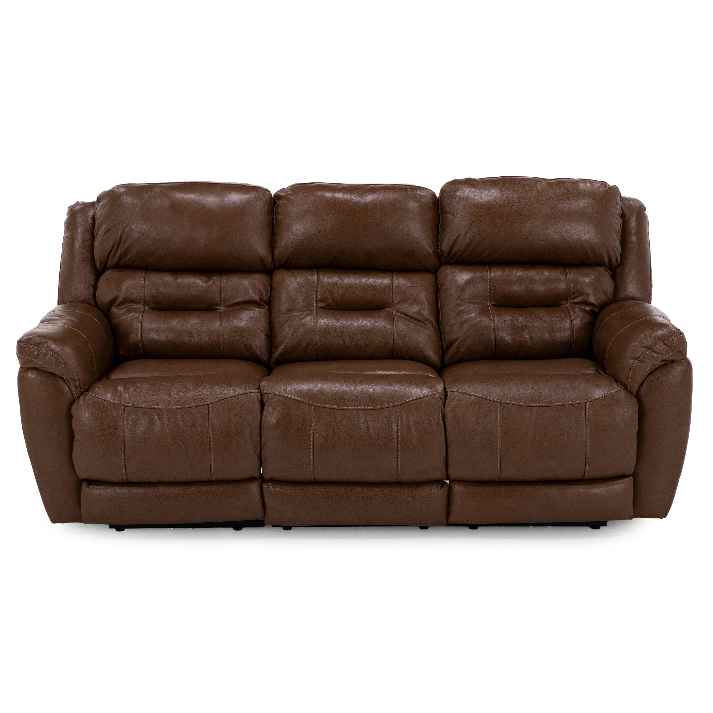 Tyson Leather Fully Loaded Zero Gravity Reclining Sofa