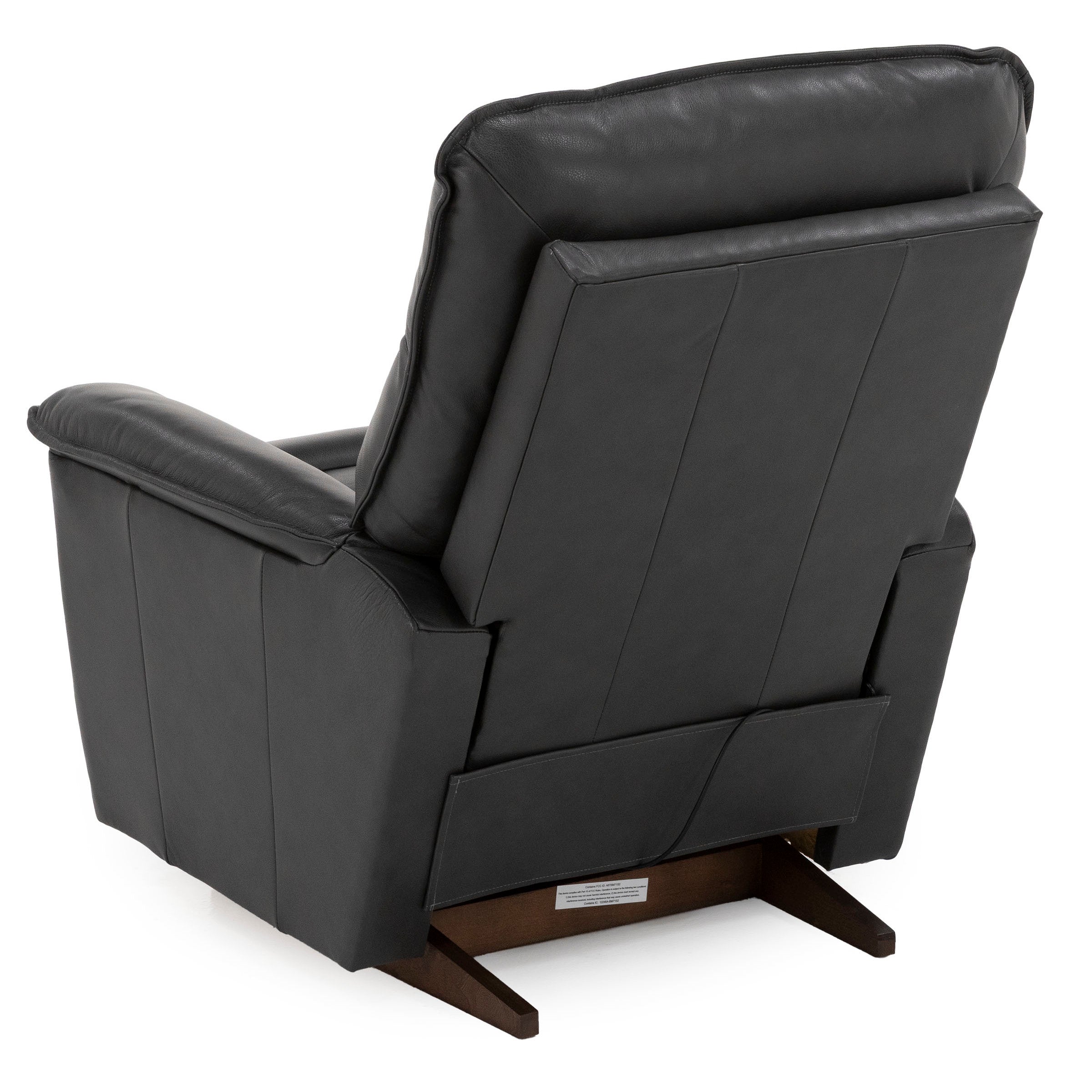 Jay Leather Fully Loaded Rocker Recliner With Wireless Remote
