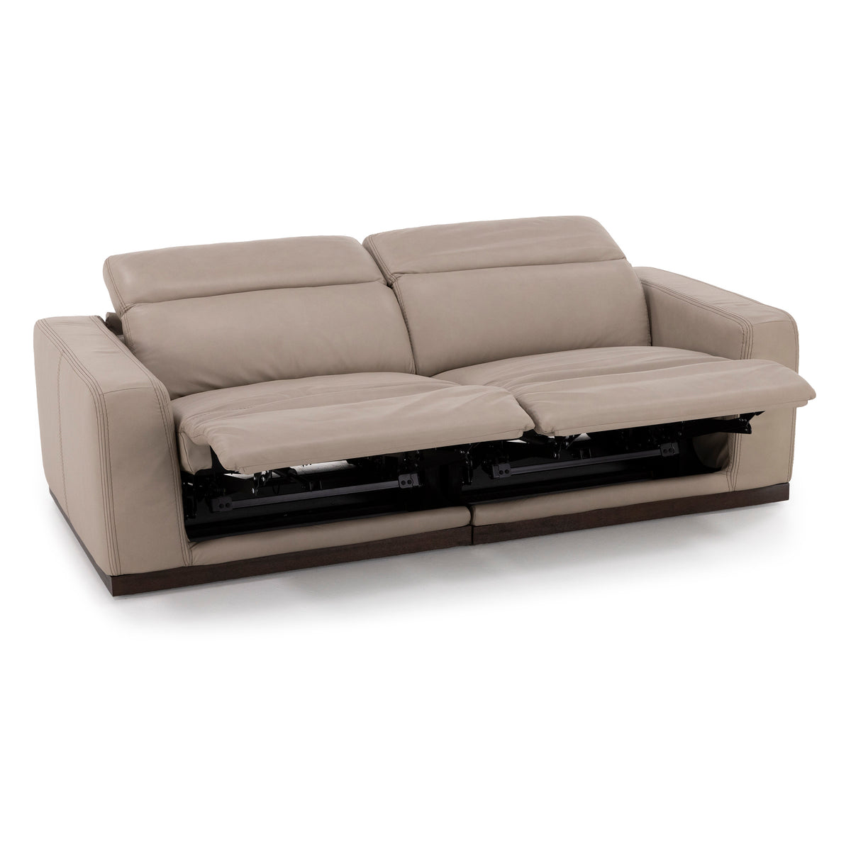 Dexter 2-Pc. Leather Power Headrest Reclining Loveseat