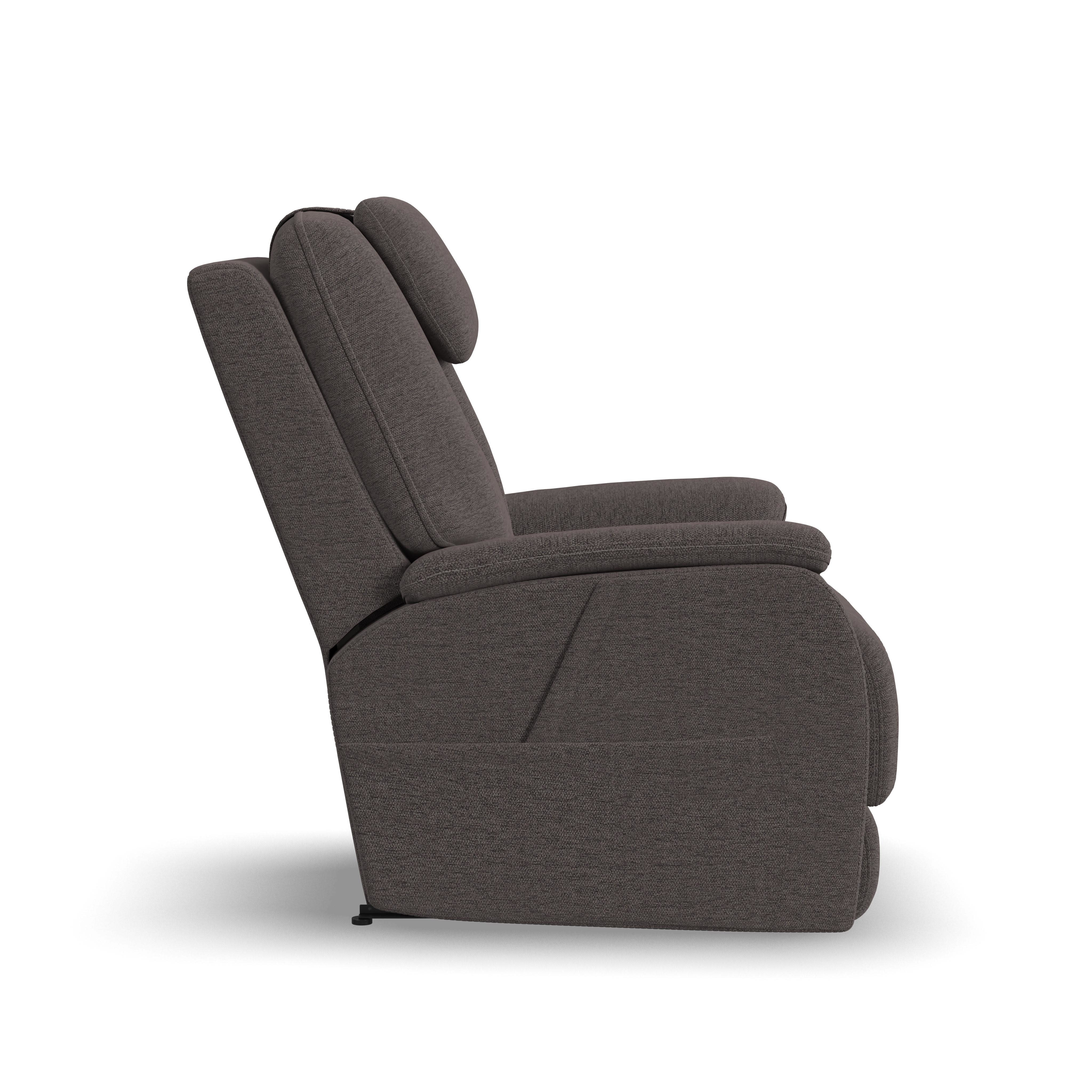 Flexsteel Zecliner Model 3 Fully Loaded Rocker Recliner With Heat And Massage