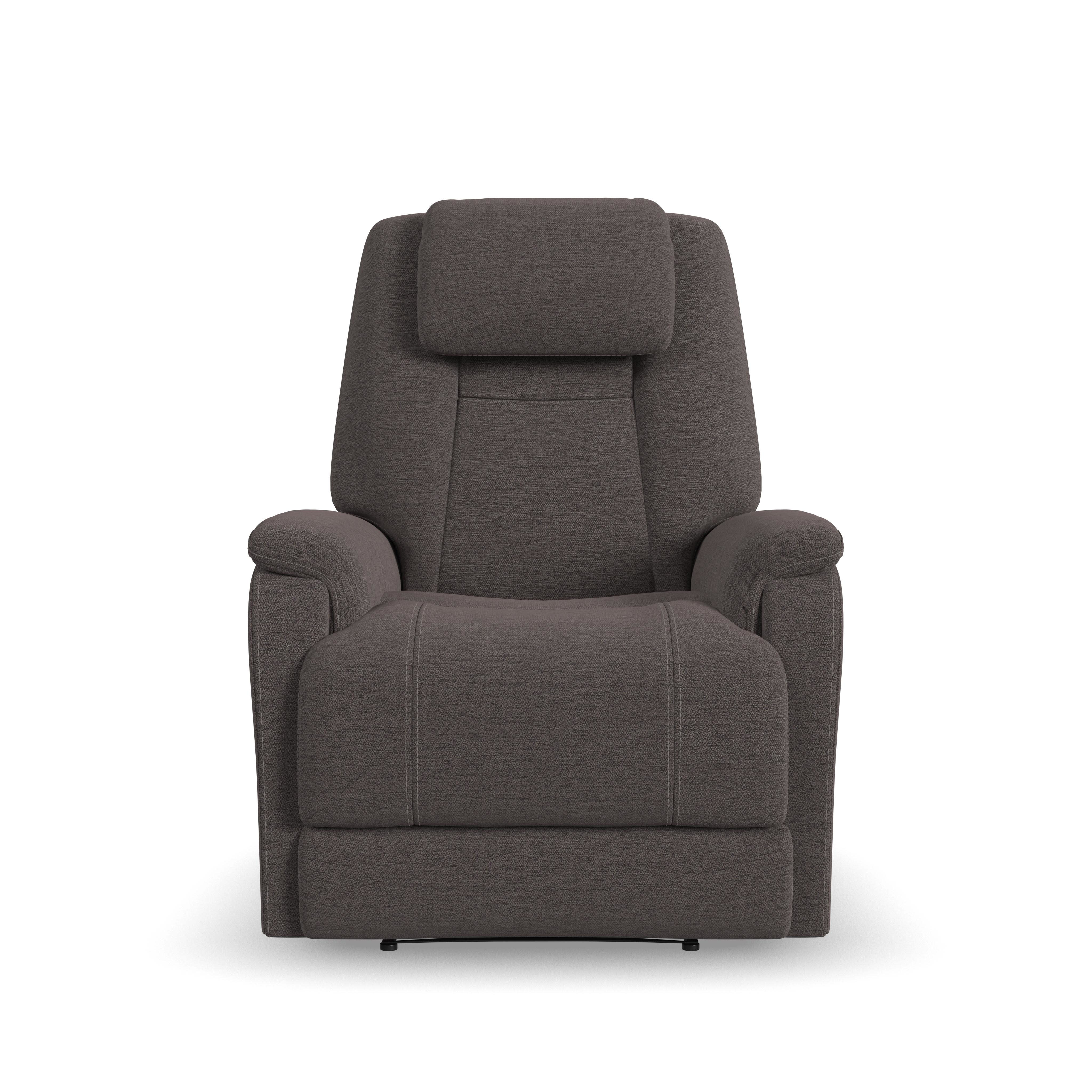 Flexsteel Zecliner Model 3 Fully Loaded Rocker Recliner With Heat And Massage