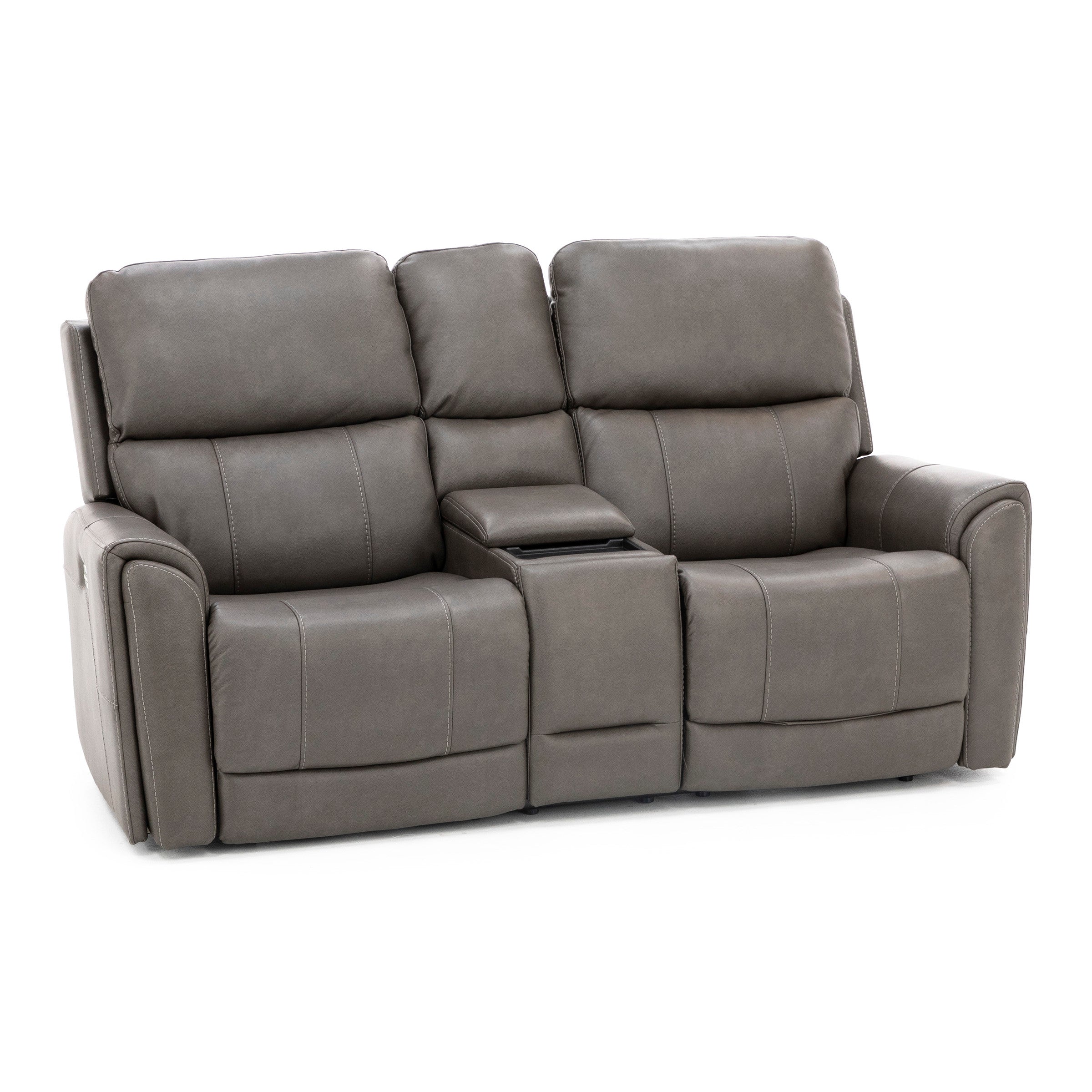 Capriccio Fully Loaded Reclining Console Loveseat