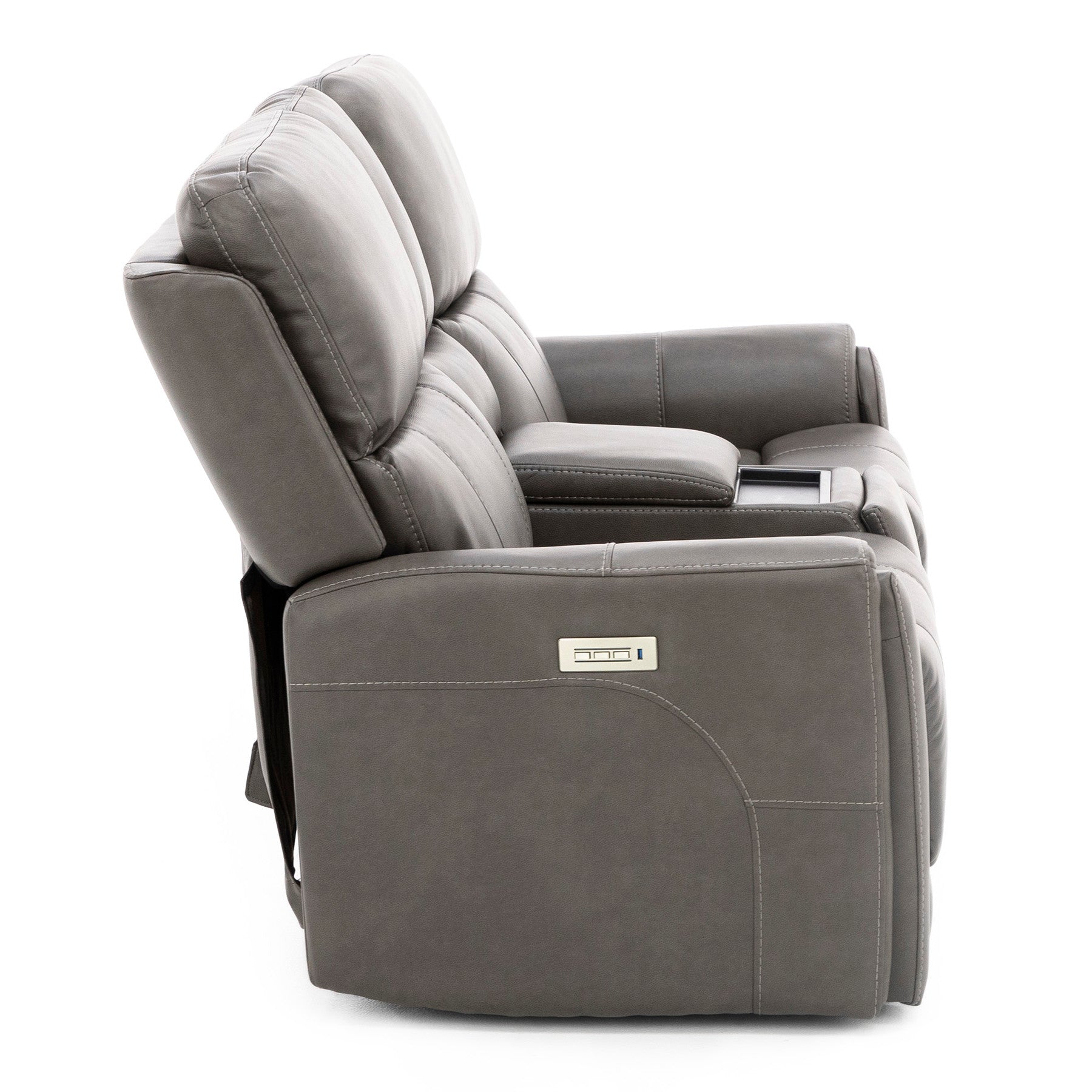 Capriccio Fully Loaded Reclining Console Loveseat