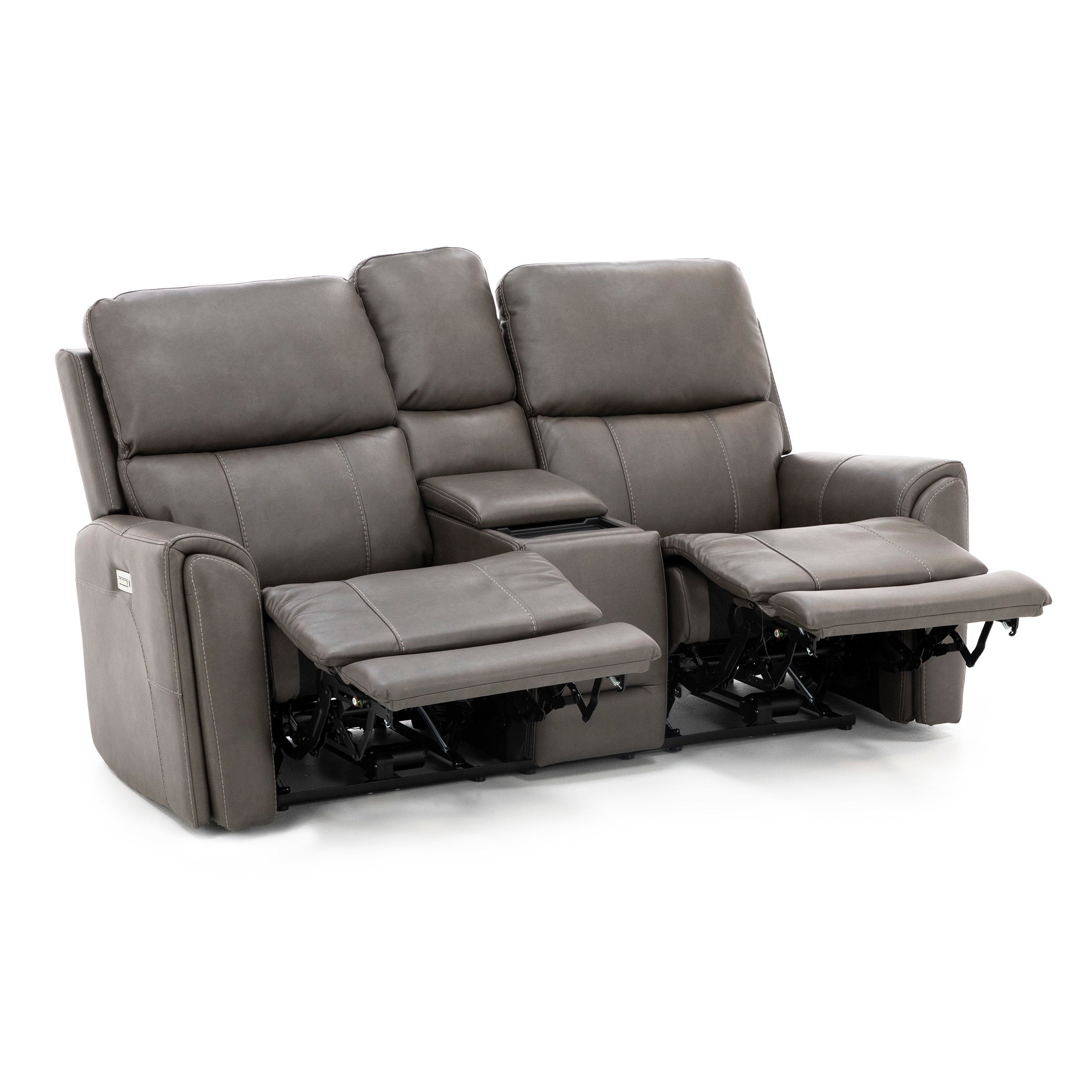 Capriccio Fully Loaded Reclining Console Loveseat