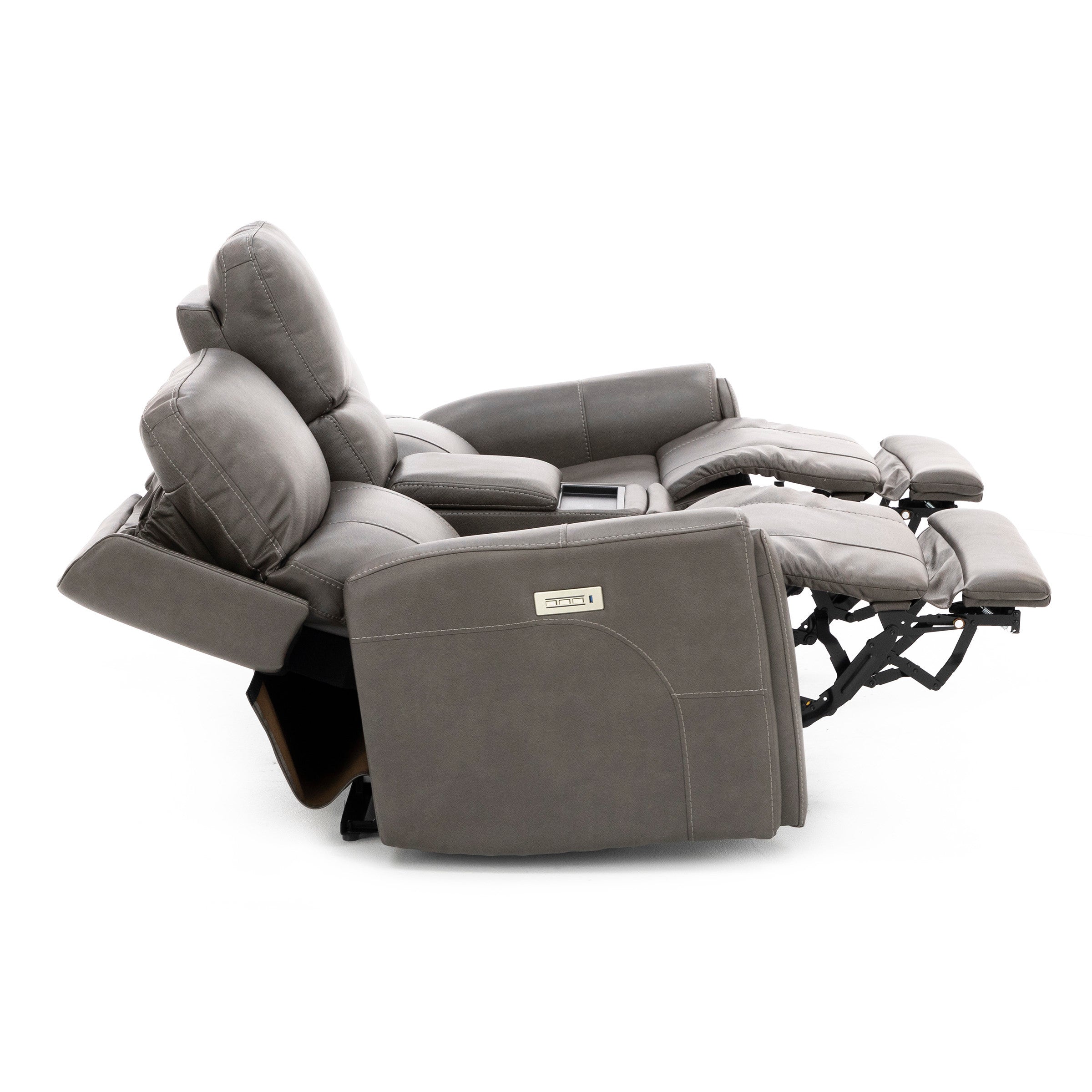 Capriccio Fully Loaded Reclining Console Loveseat